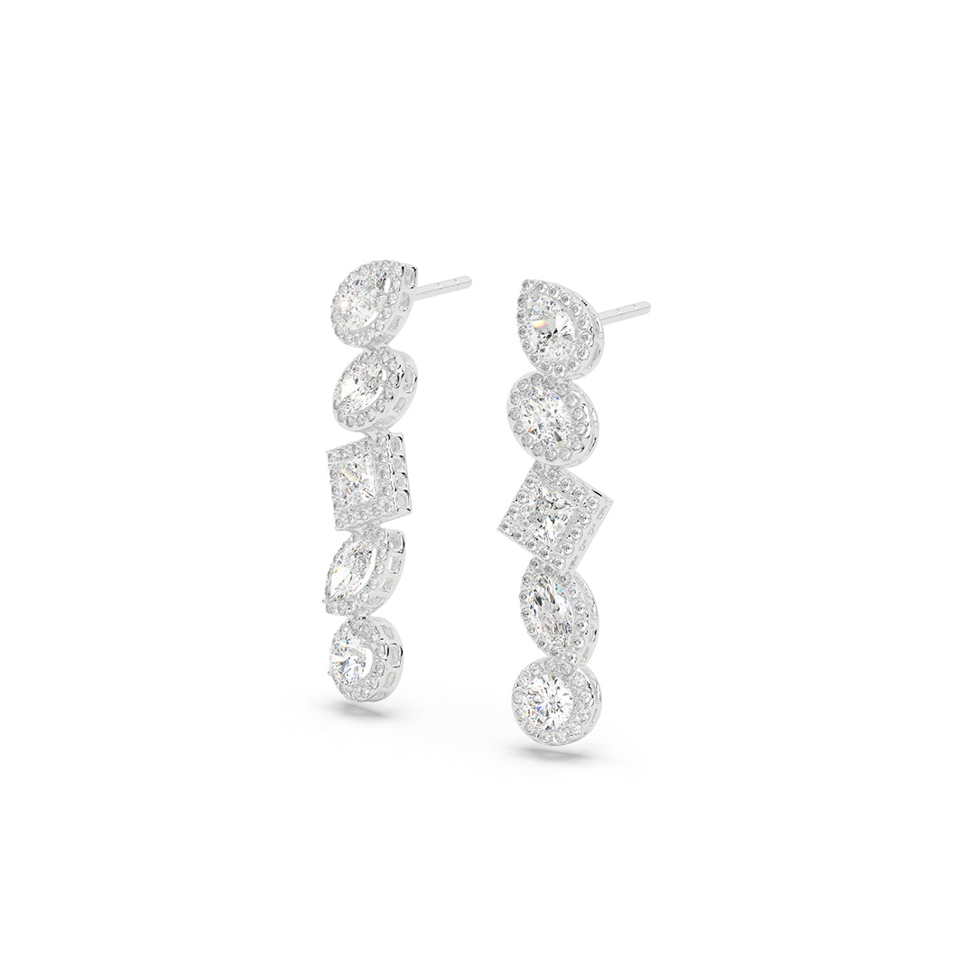Spiral Wish Dangler Earrings