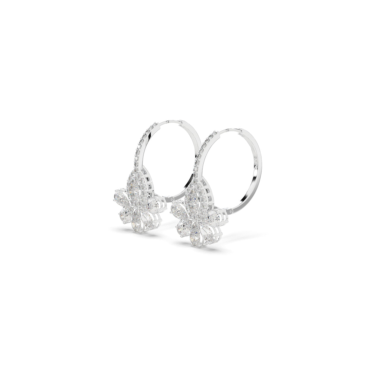 Flora Arc Hoops