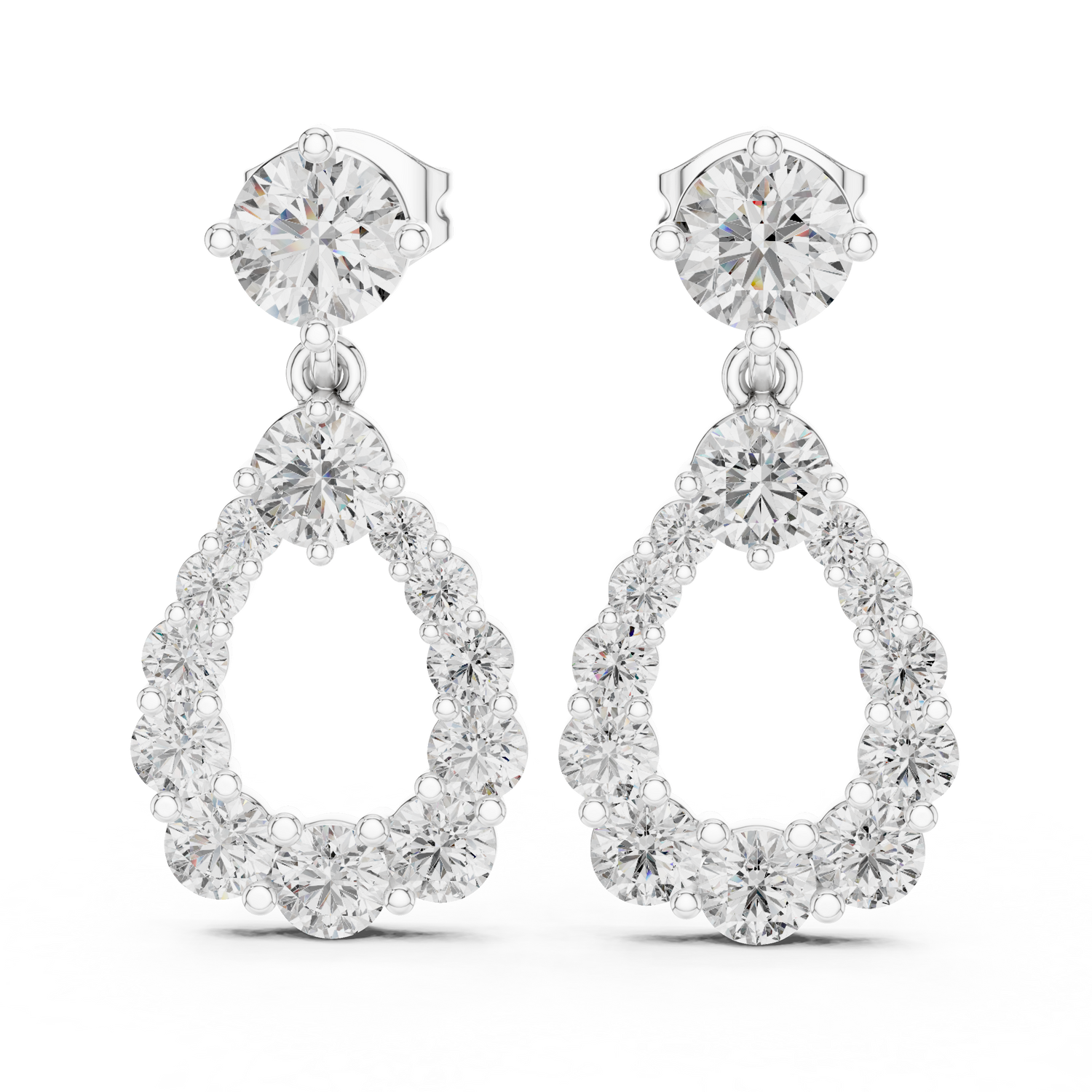 Jordyn Diamond Earrings
