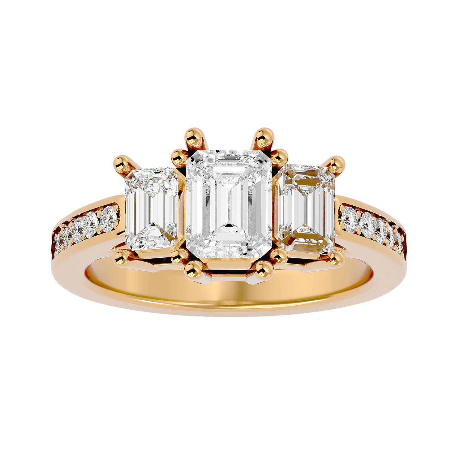 Tabitha Timeless Three Stone Diamond Ring