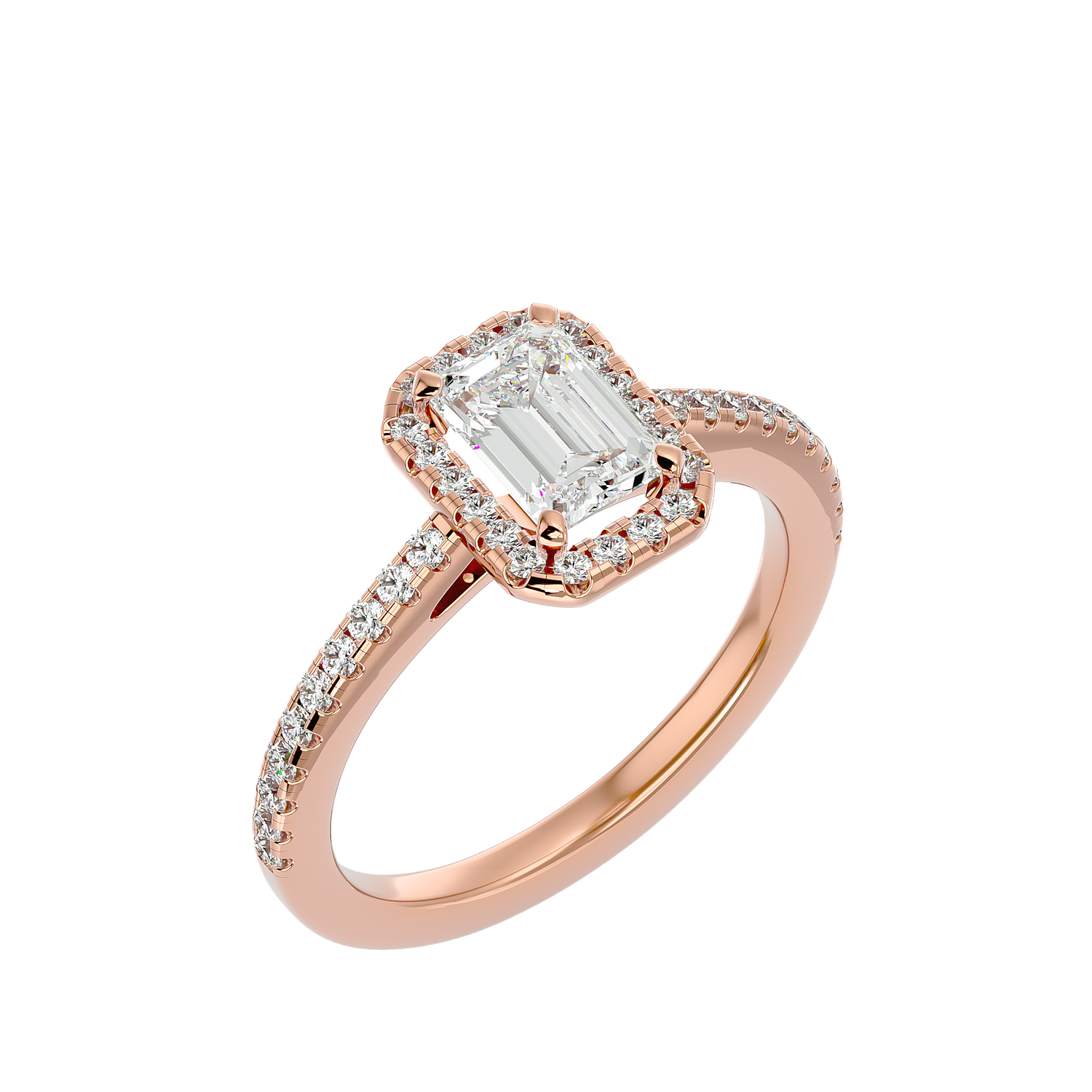Delilah Diamond Halo Ring
