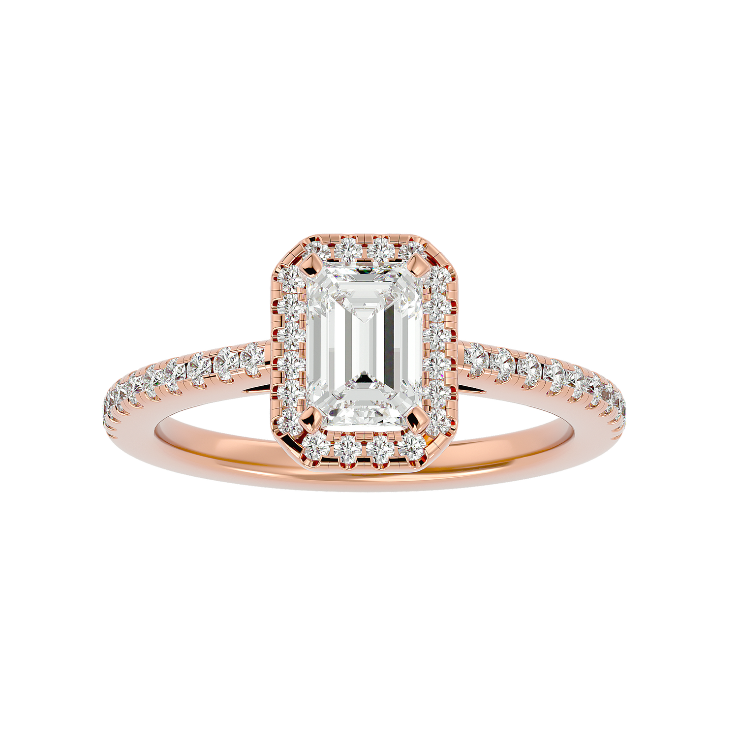 Delilah Diamond Halo Ring