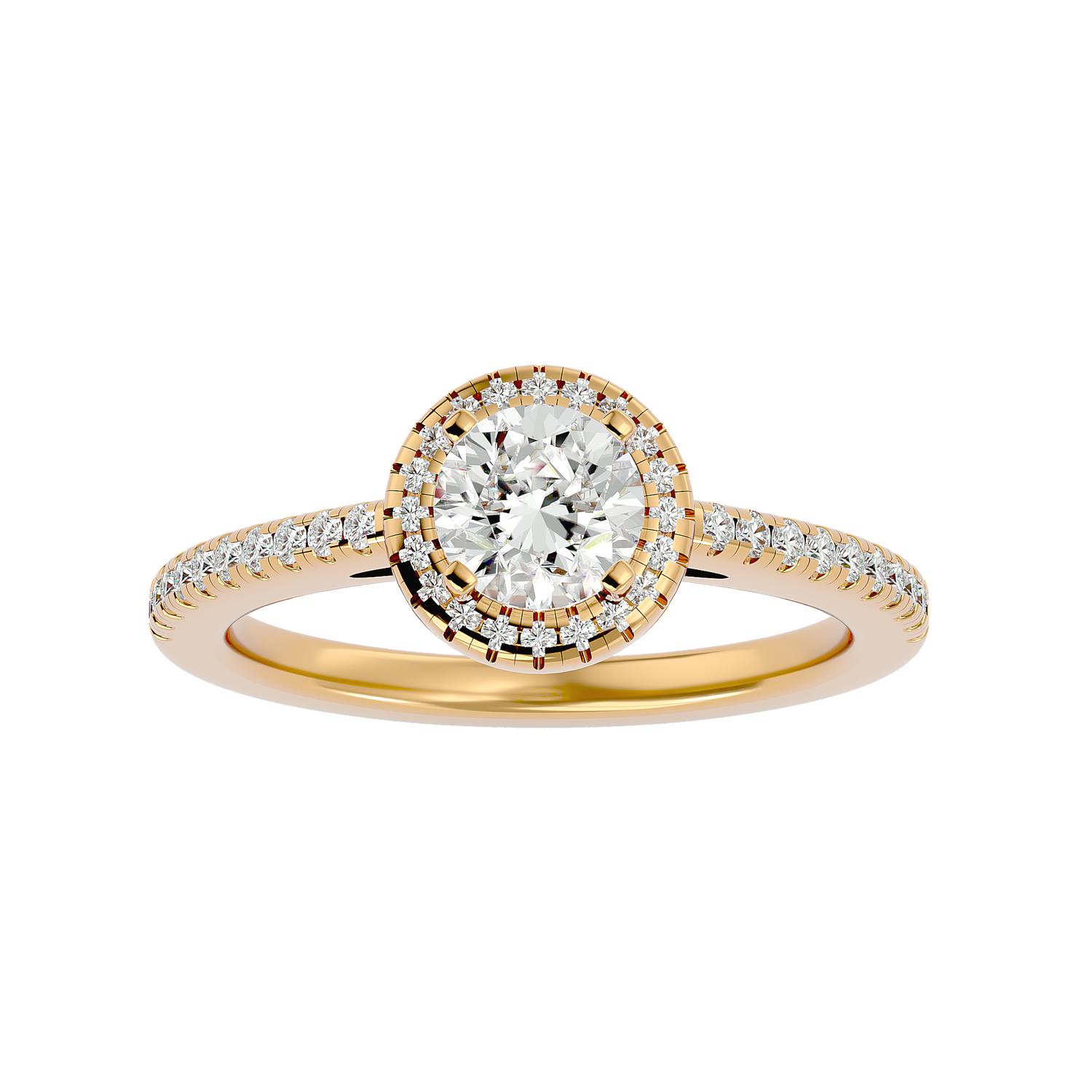 Lilliana Diamond Halo Ring