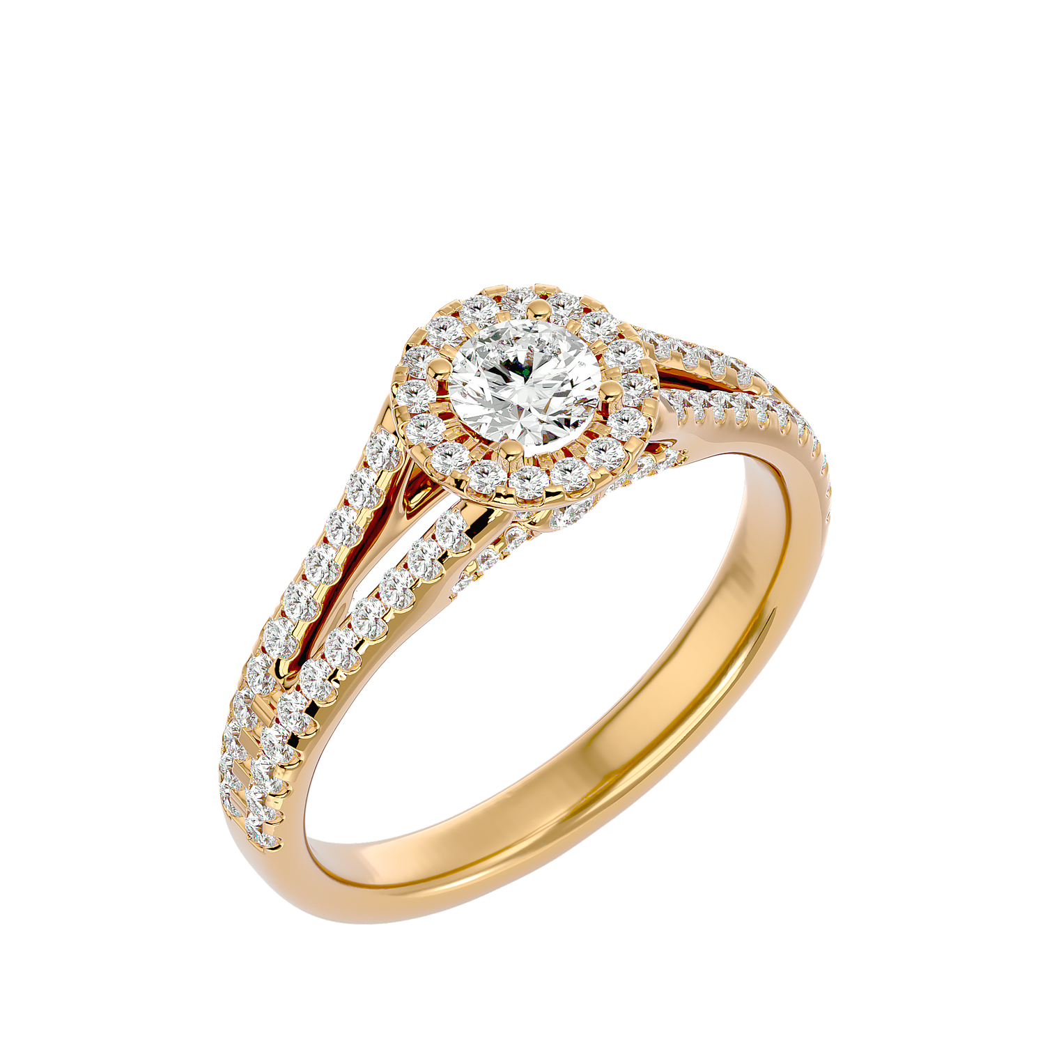 Sarah Diamond Halo Ring