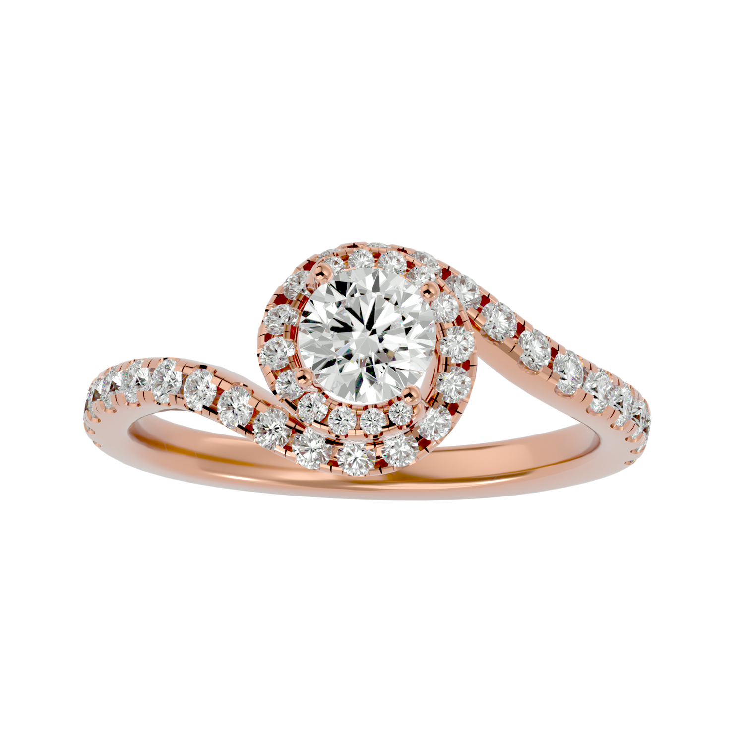 Camila Diamond Halo Ring