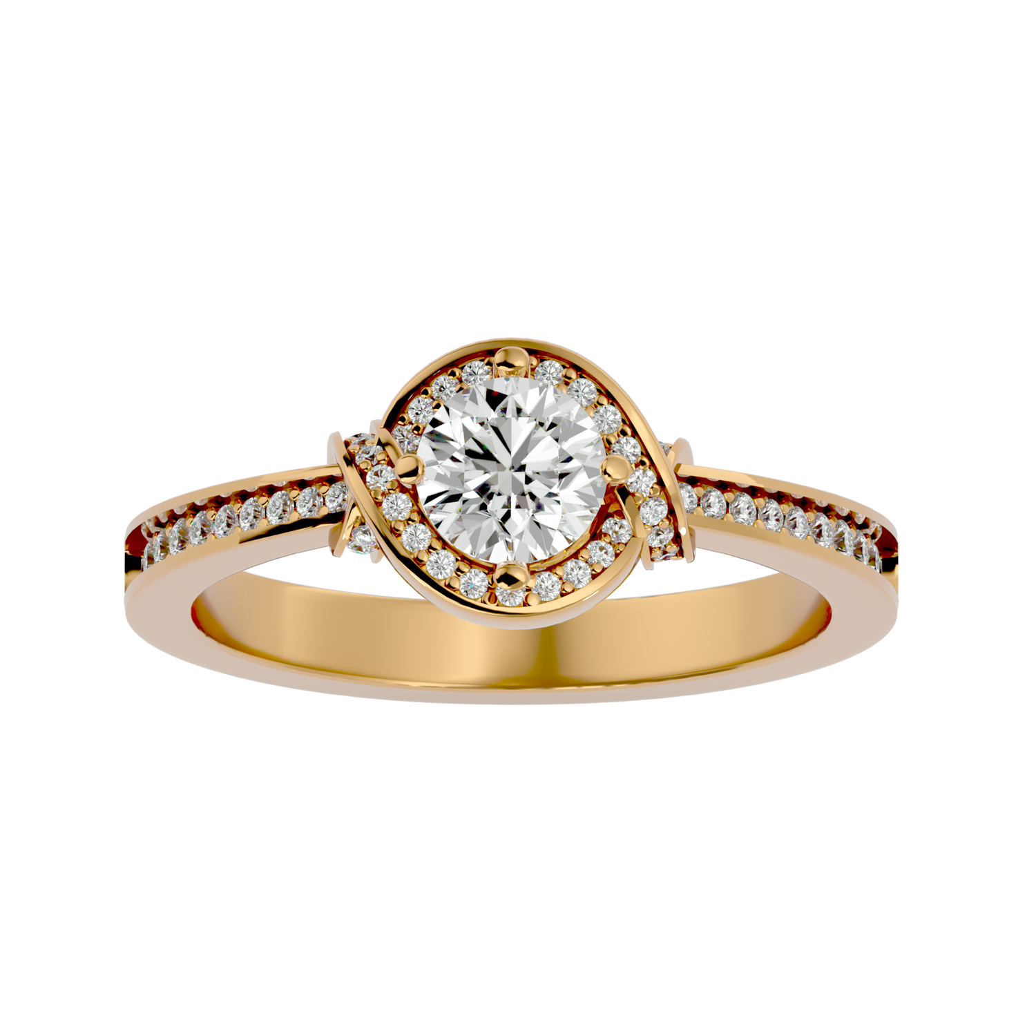 Scarlett Diamond Halo Ring