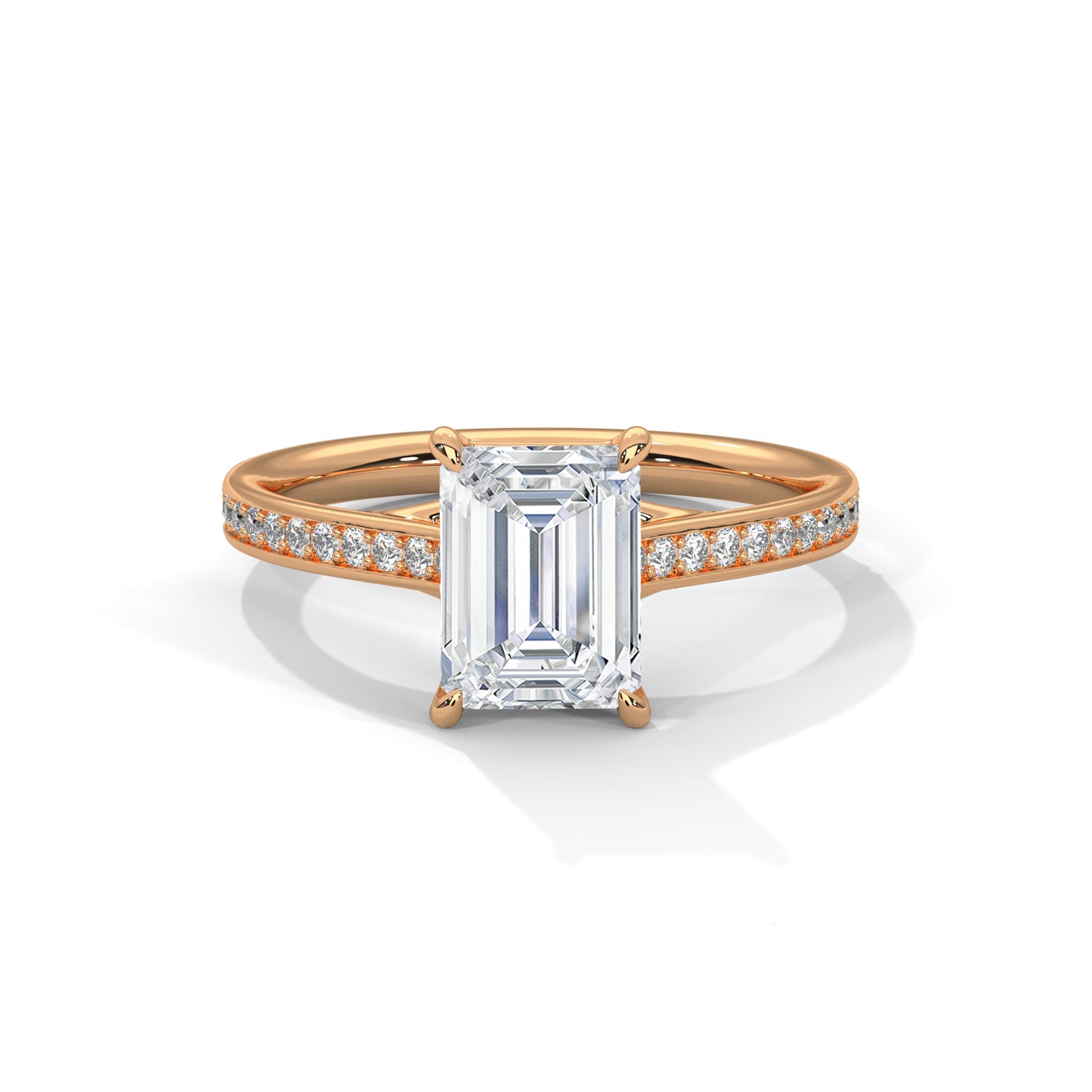 Paisley Solitaire Ring
