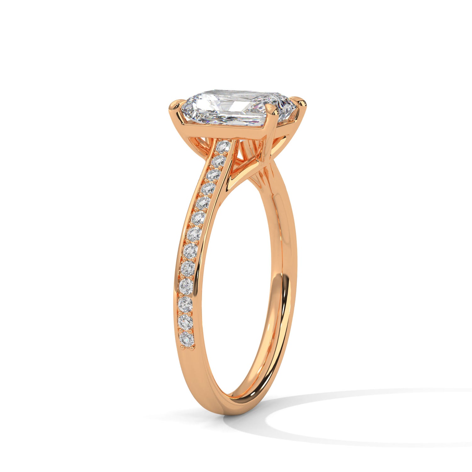 Paisley Solitaire Ring
