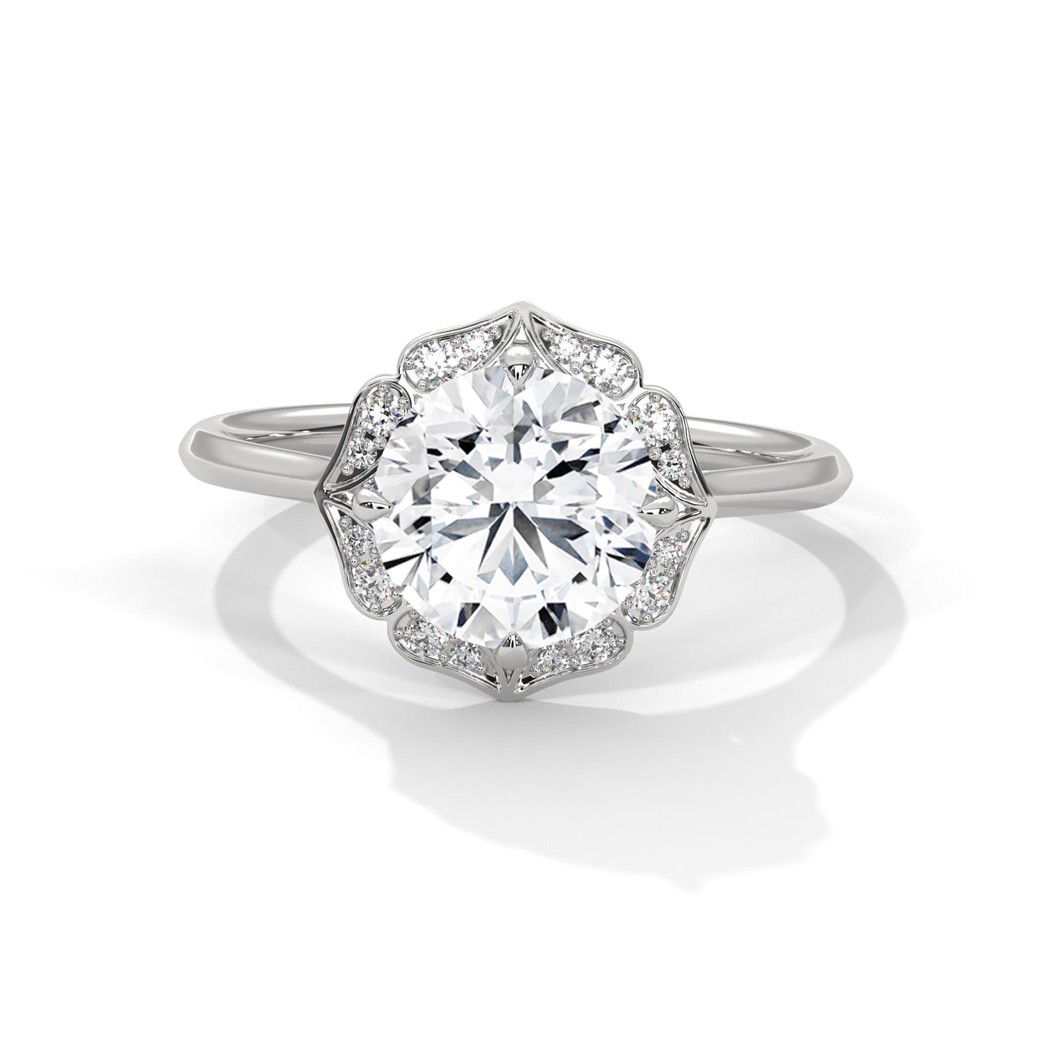 Maya Solitaire Ring