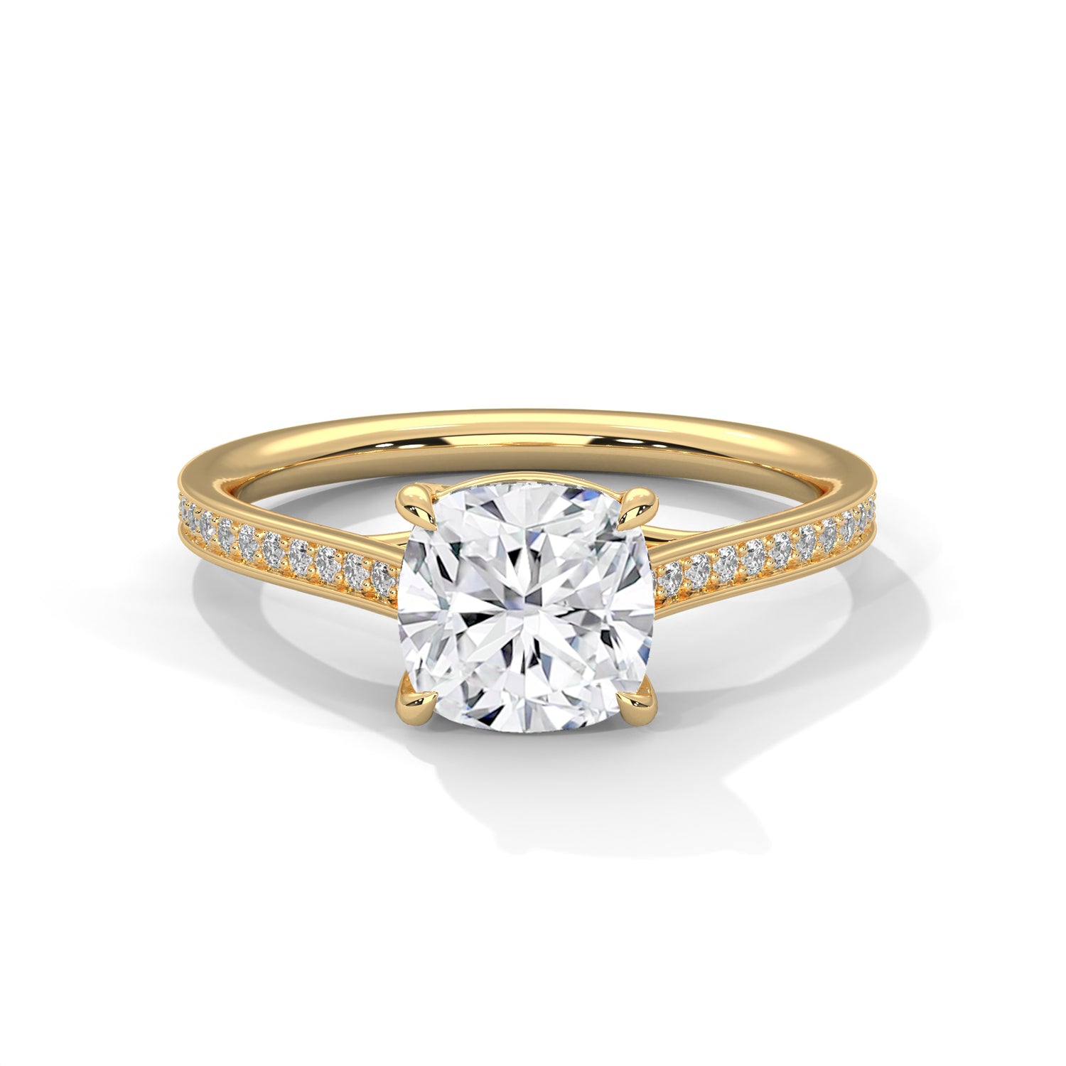 Willow Solitaire Ring