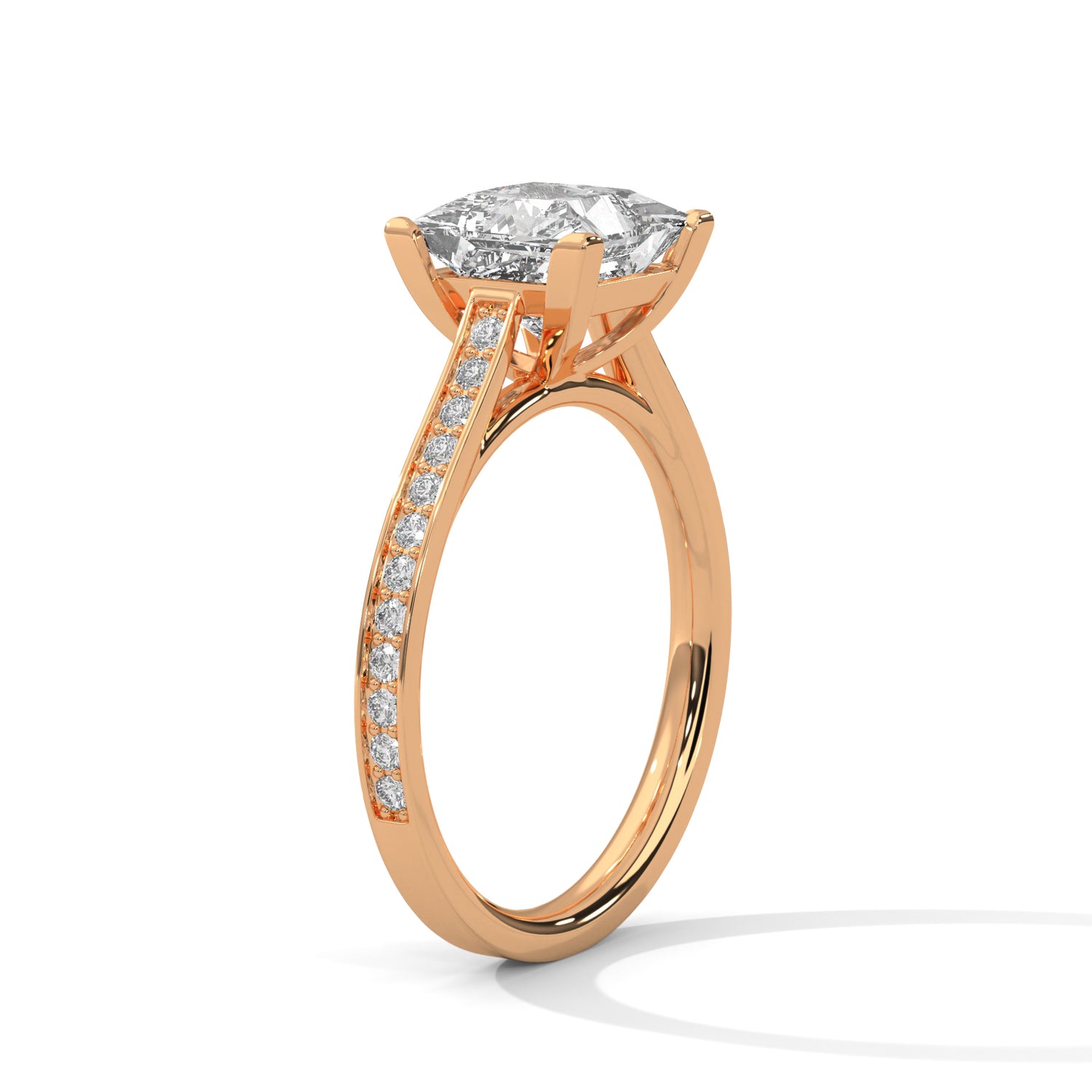 Penny Princess Solitaire Ring