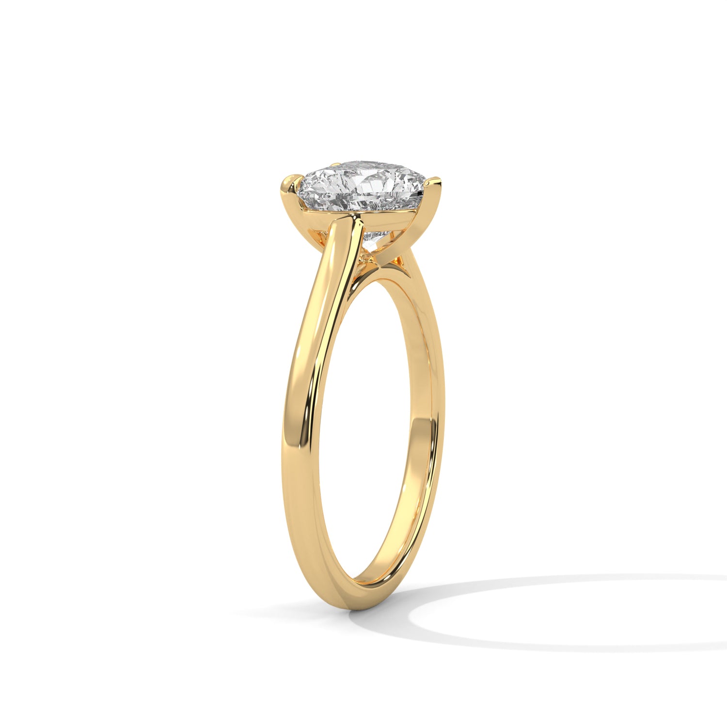 Jayde Heart Solitaire Ring