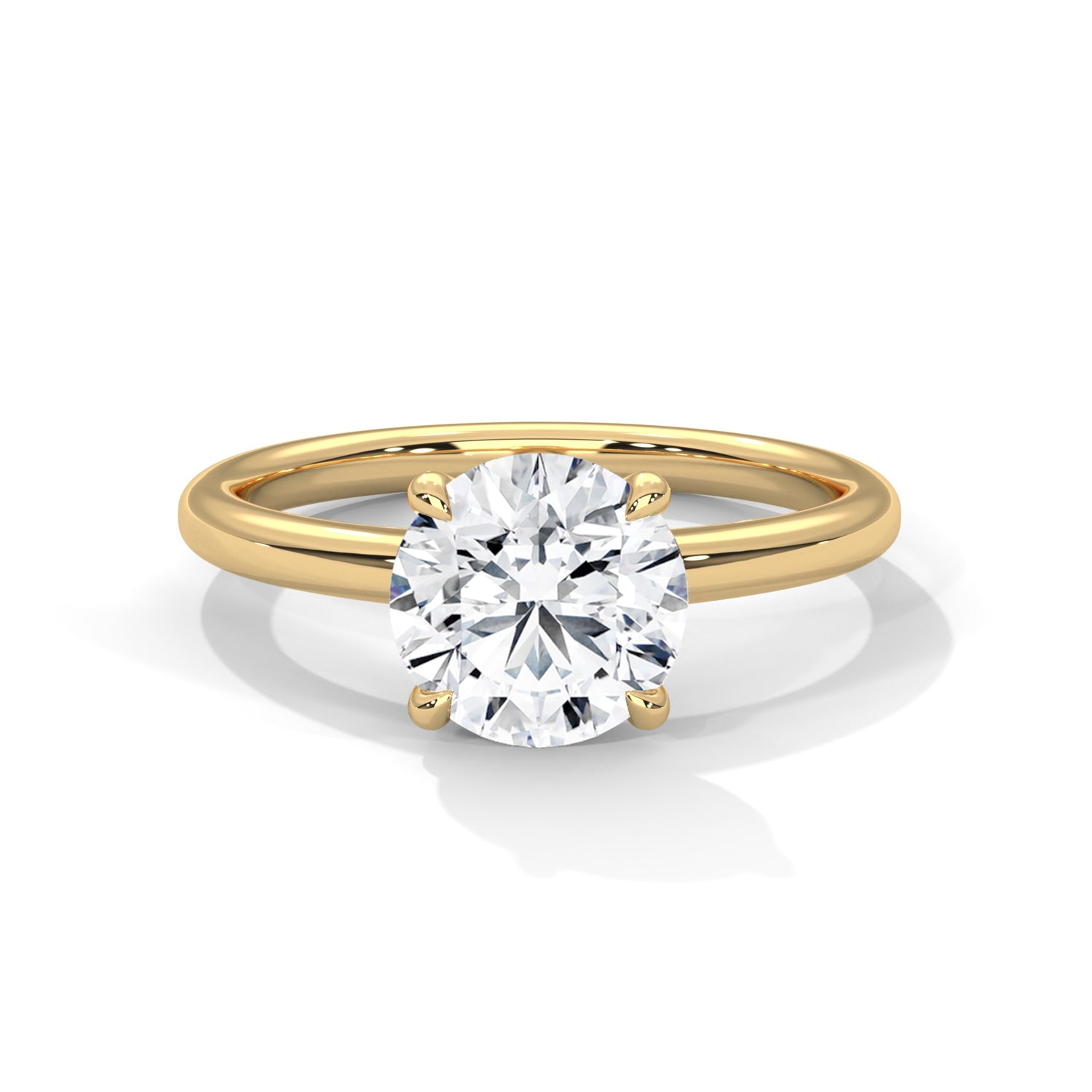 Analia Round Solitaire Ring