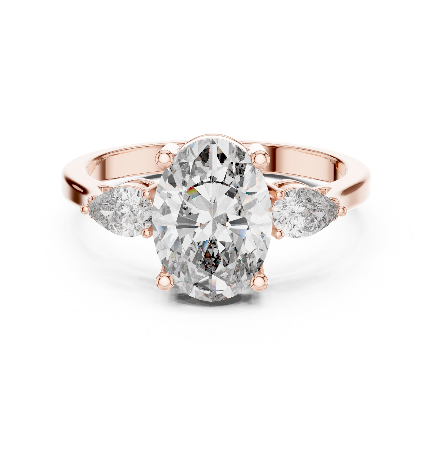 Bria Oval Diamond Ring
