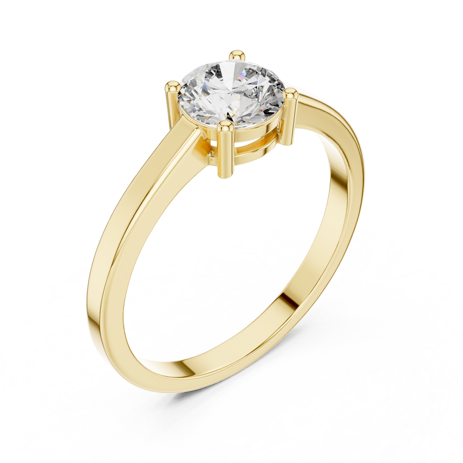 Thalia Round Solitaire Ring