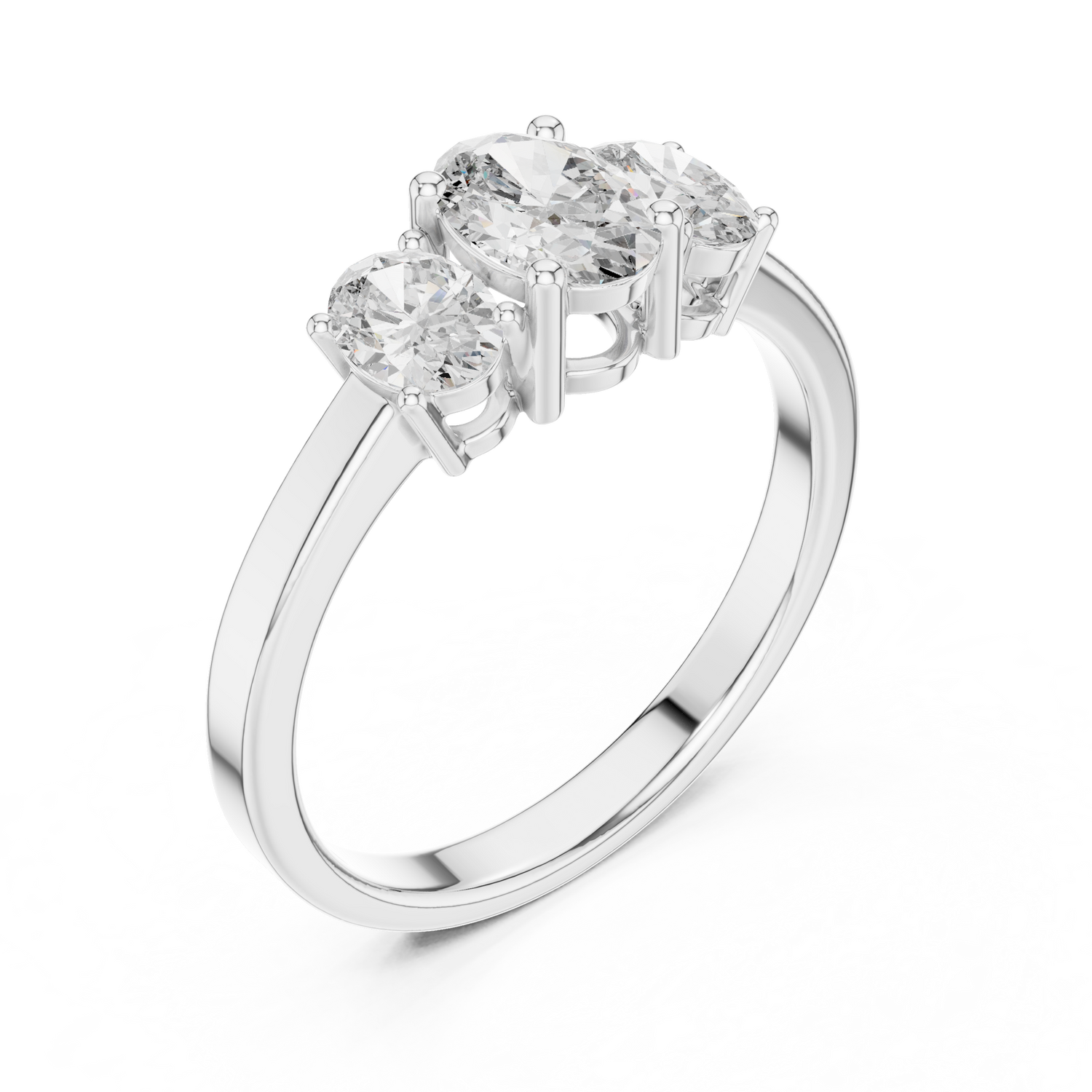 Keyla Oval Diamond Ring