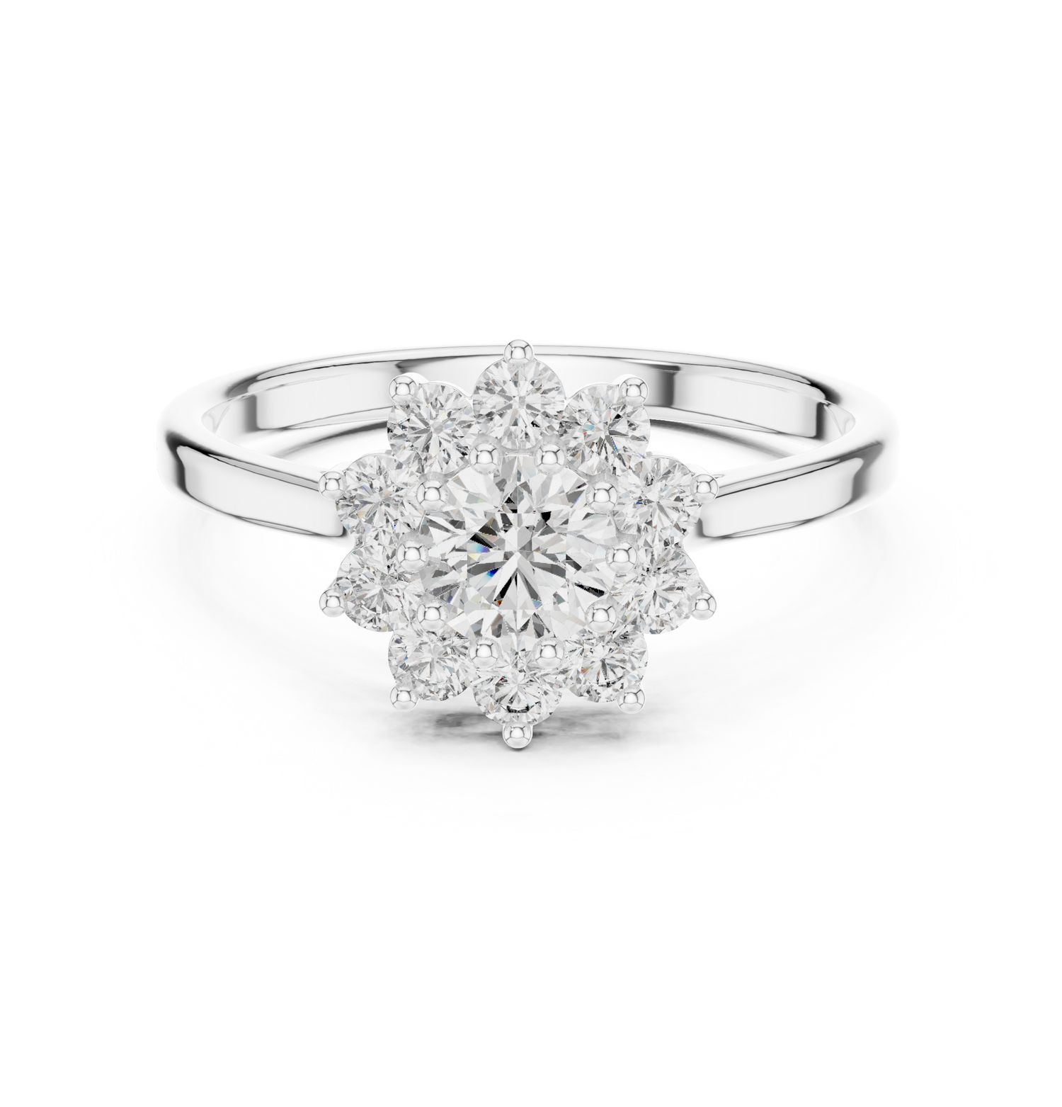 Aliana Round Solitaire Ring