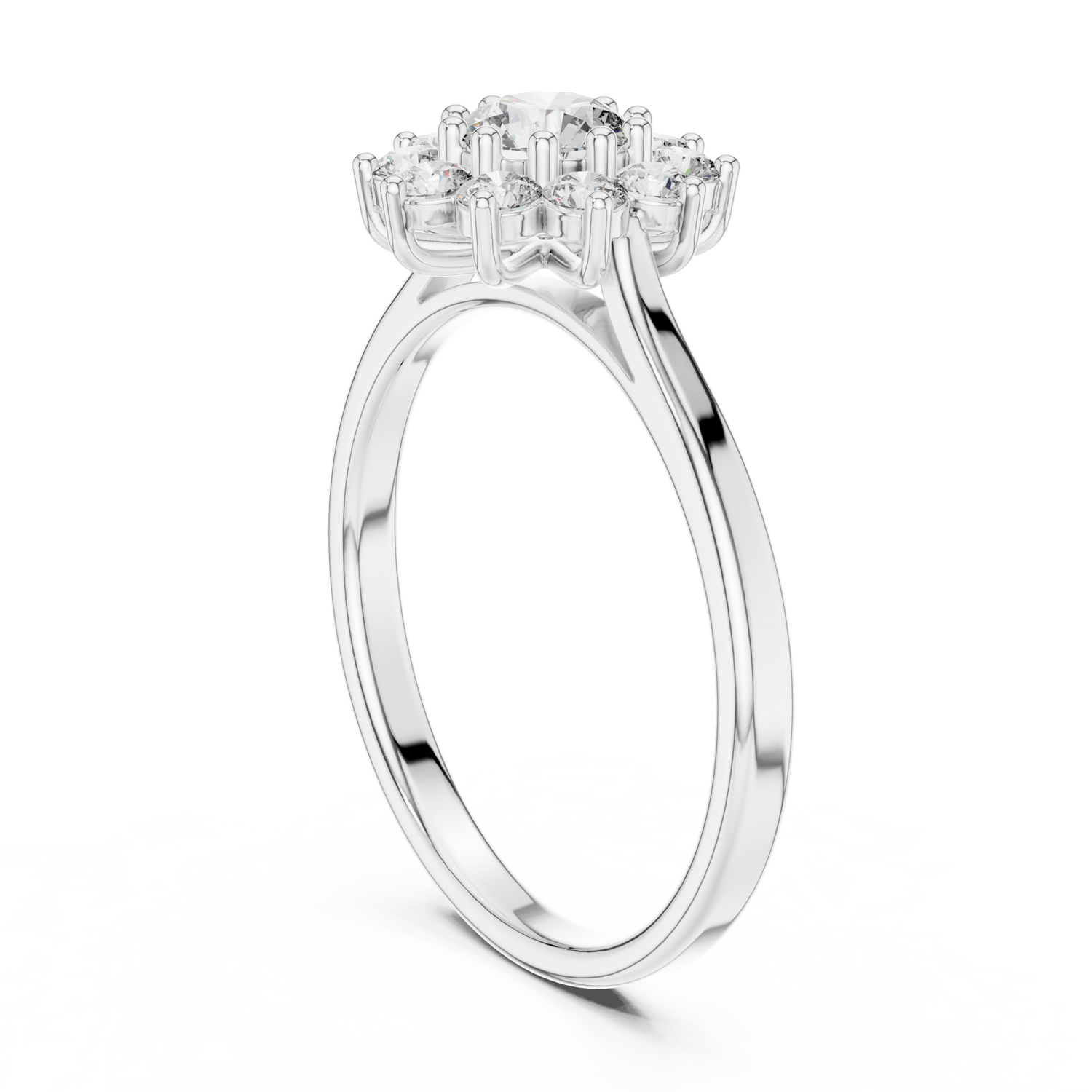 Aliana Round Solitaire Ring