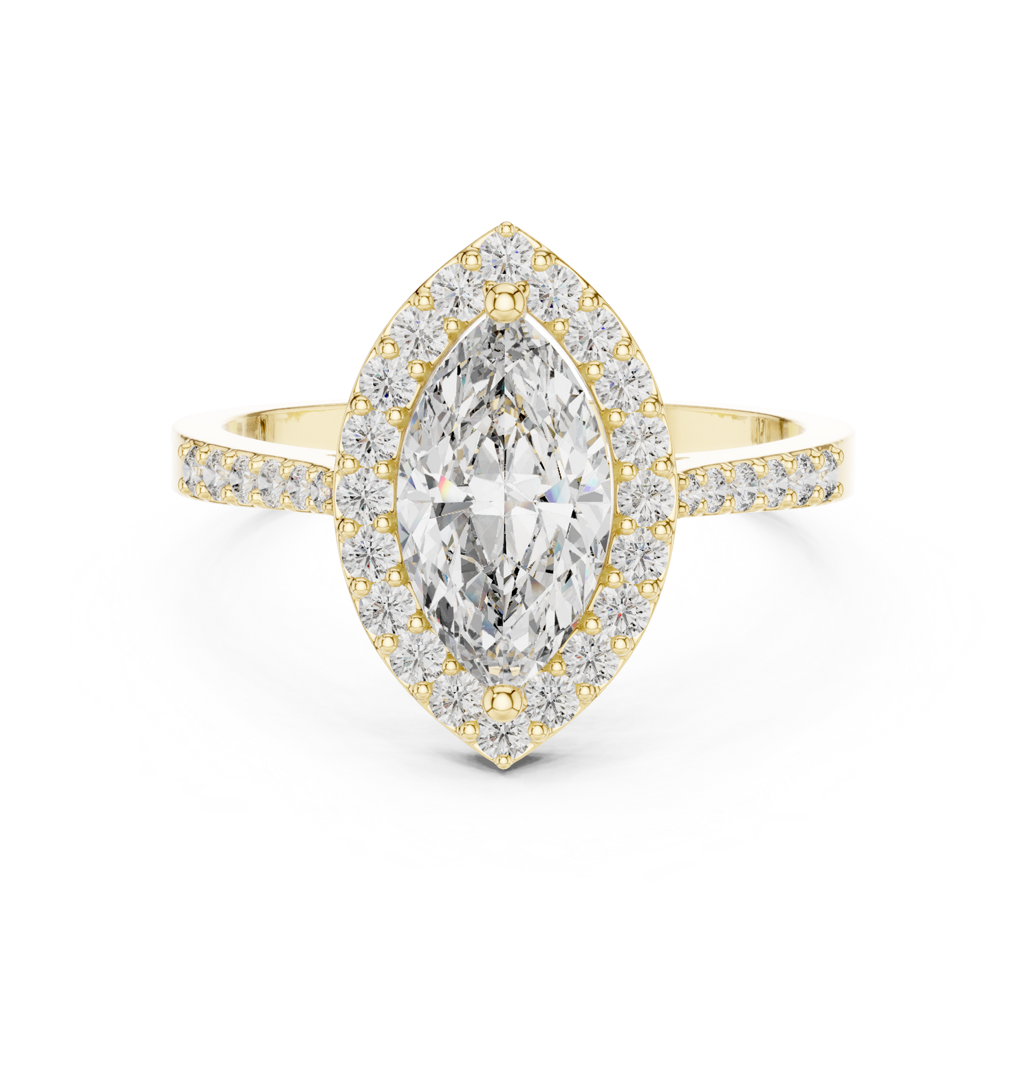 Tinsley Marquise Solitaire Ring