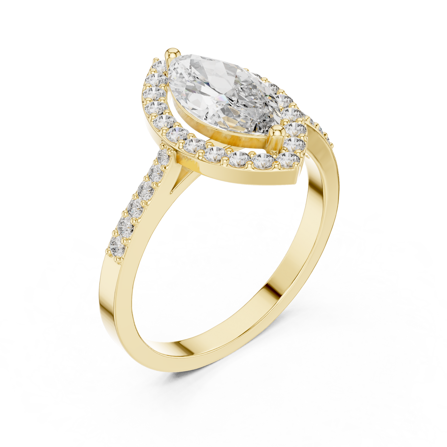 Tinsley Marquise Solitaire Ring