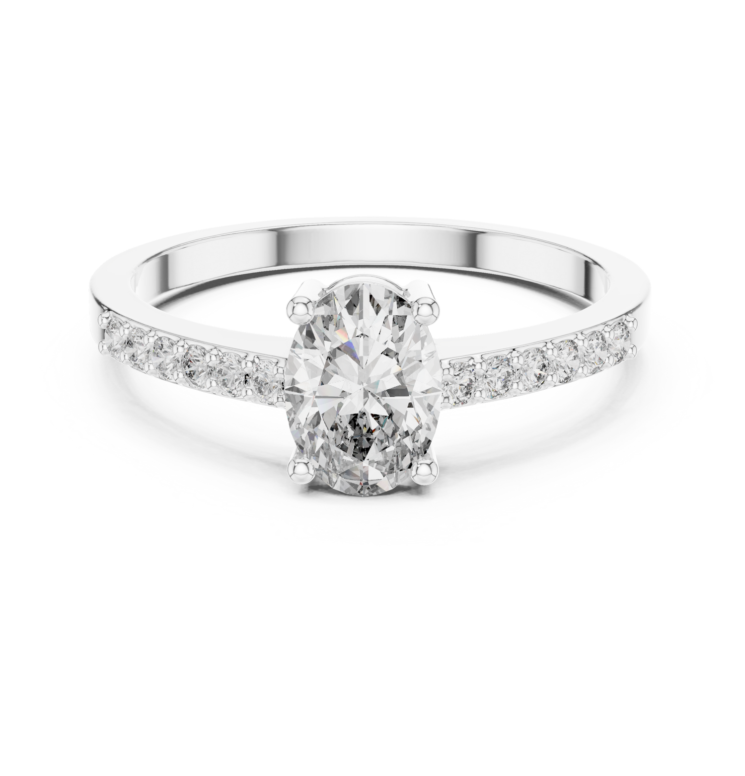 Paisleigh Oval Solitaire Ring