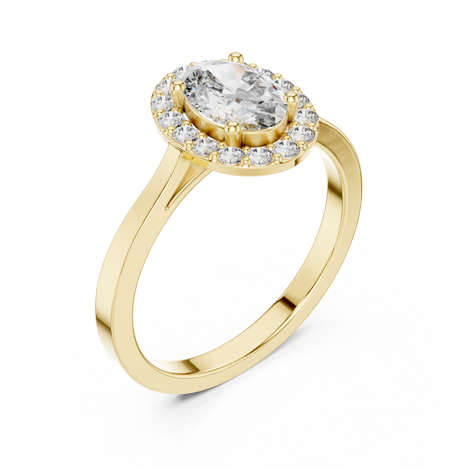 Lexie Oval Solitaire Ring