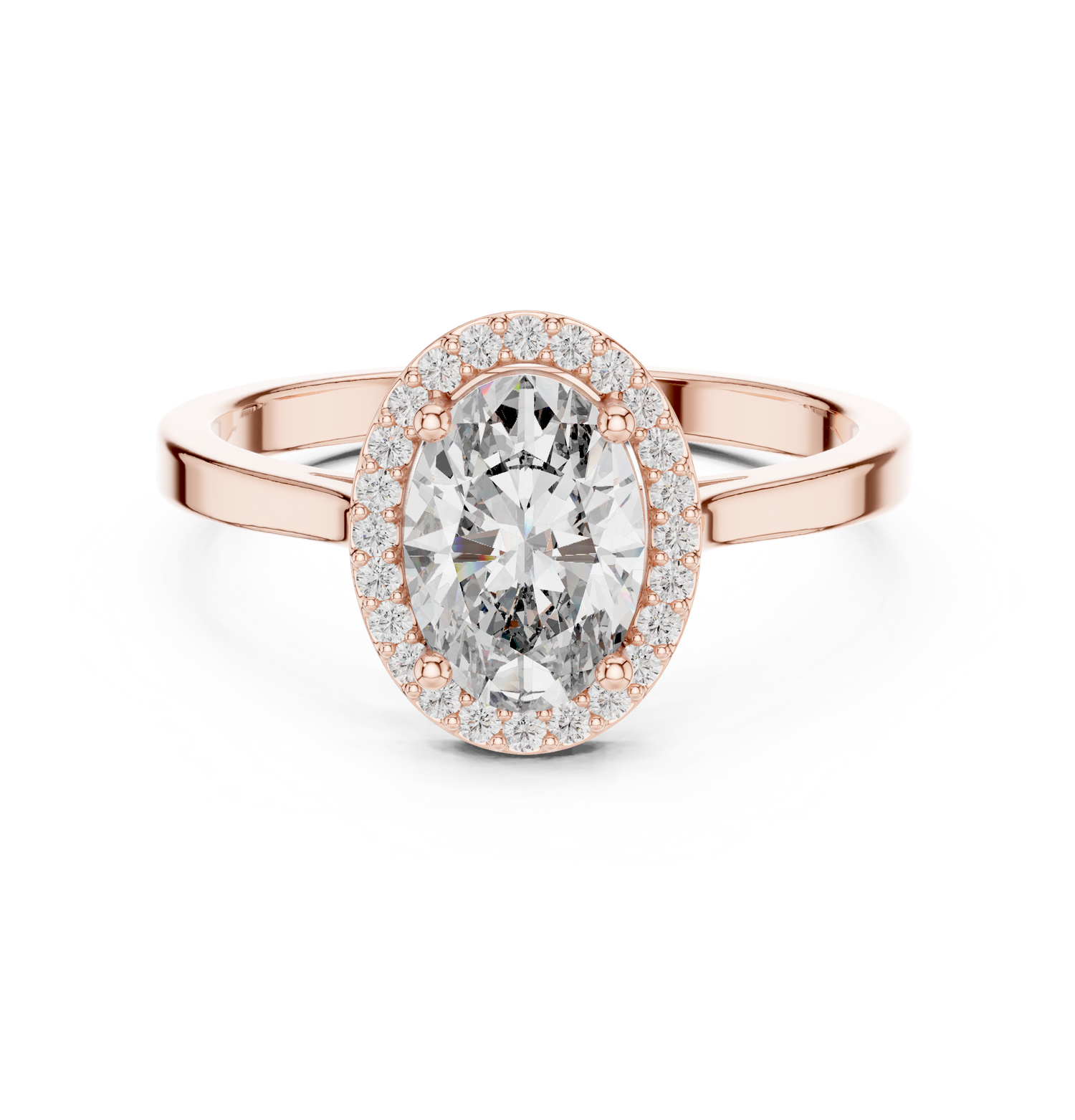 Myah Oval Solitaire Ring