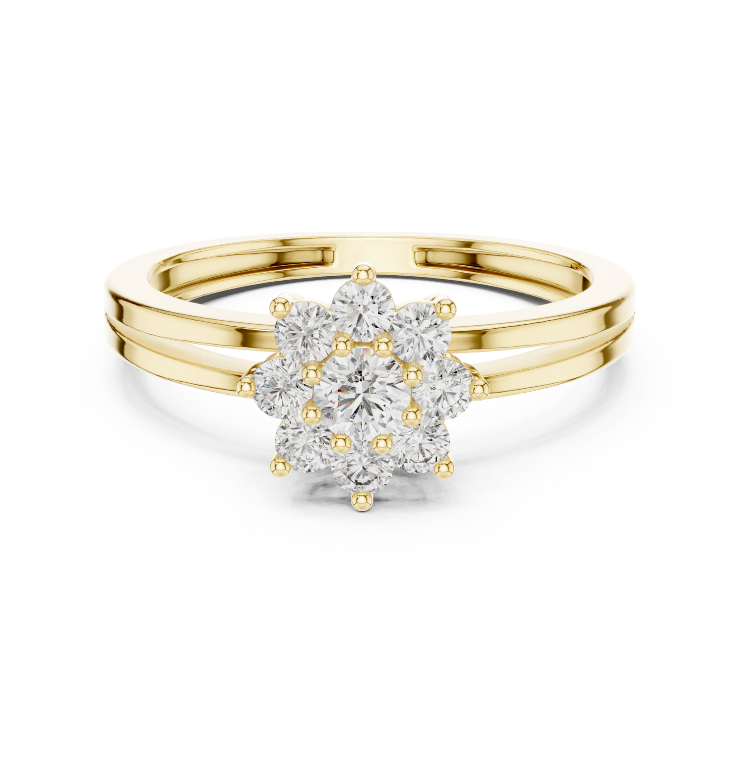 Deborah Round Solitaire Ring