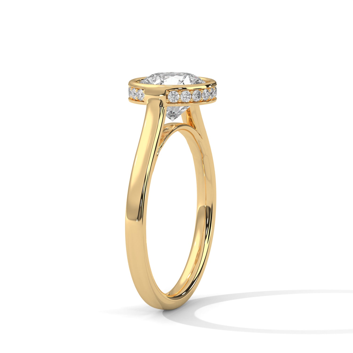 Novalee Round Solitaire Ring