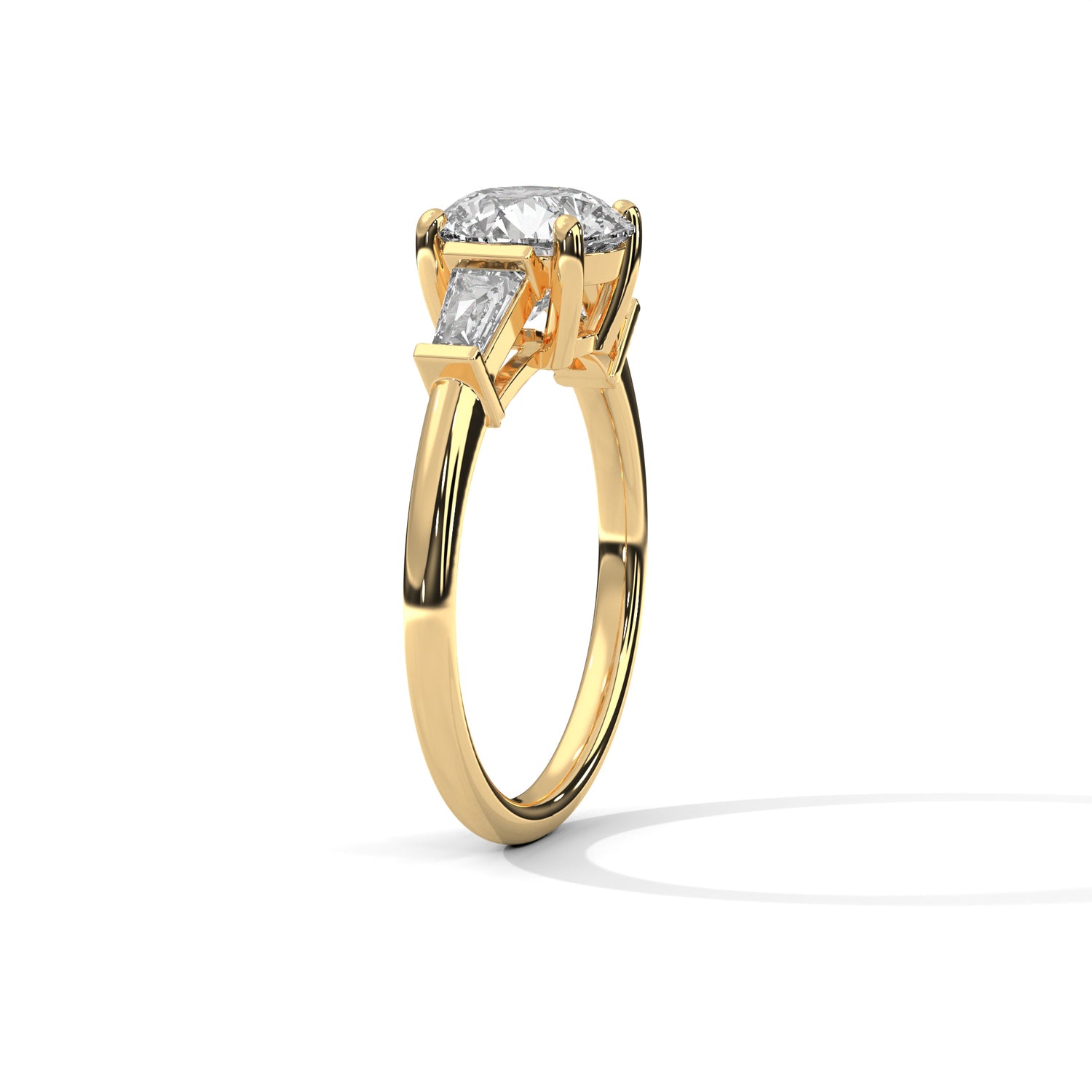Braylee Round Solitaire Ring