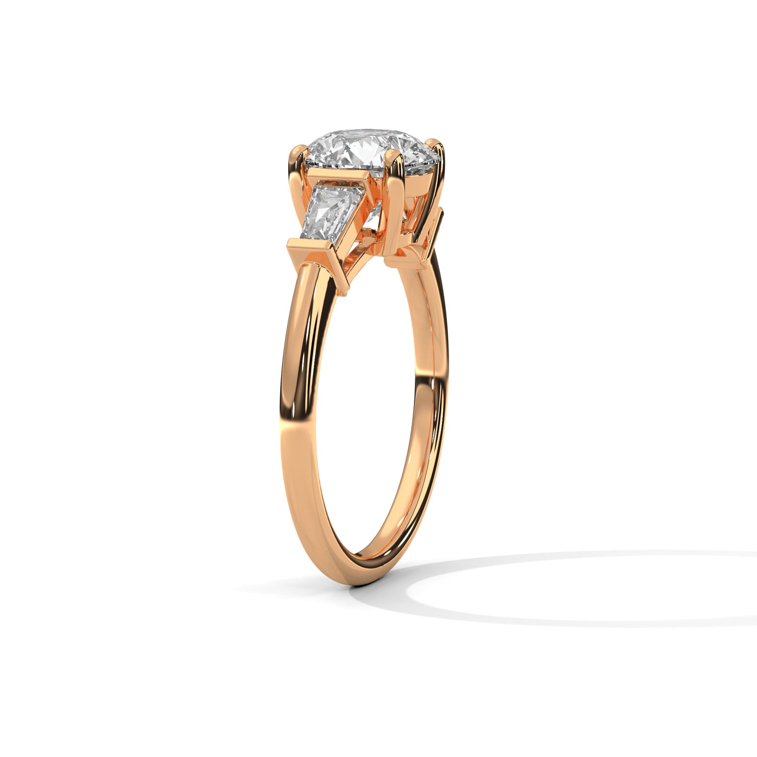 Braylee Round Solitaire Ring