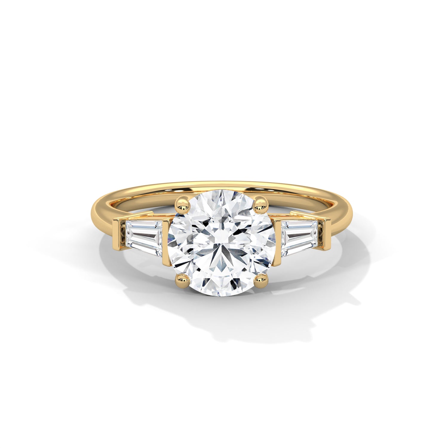 Braylee Round Solitaire Ring