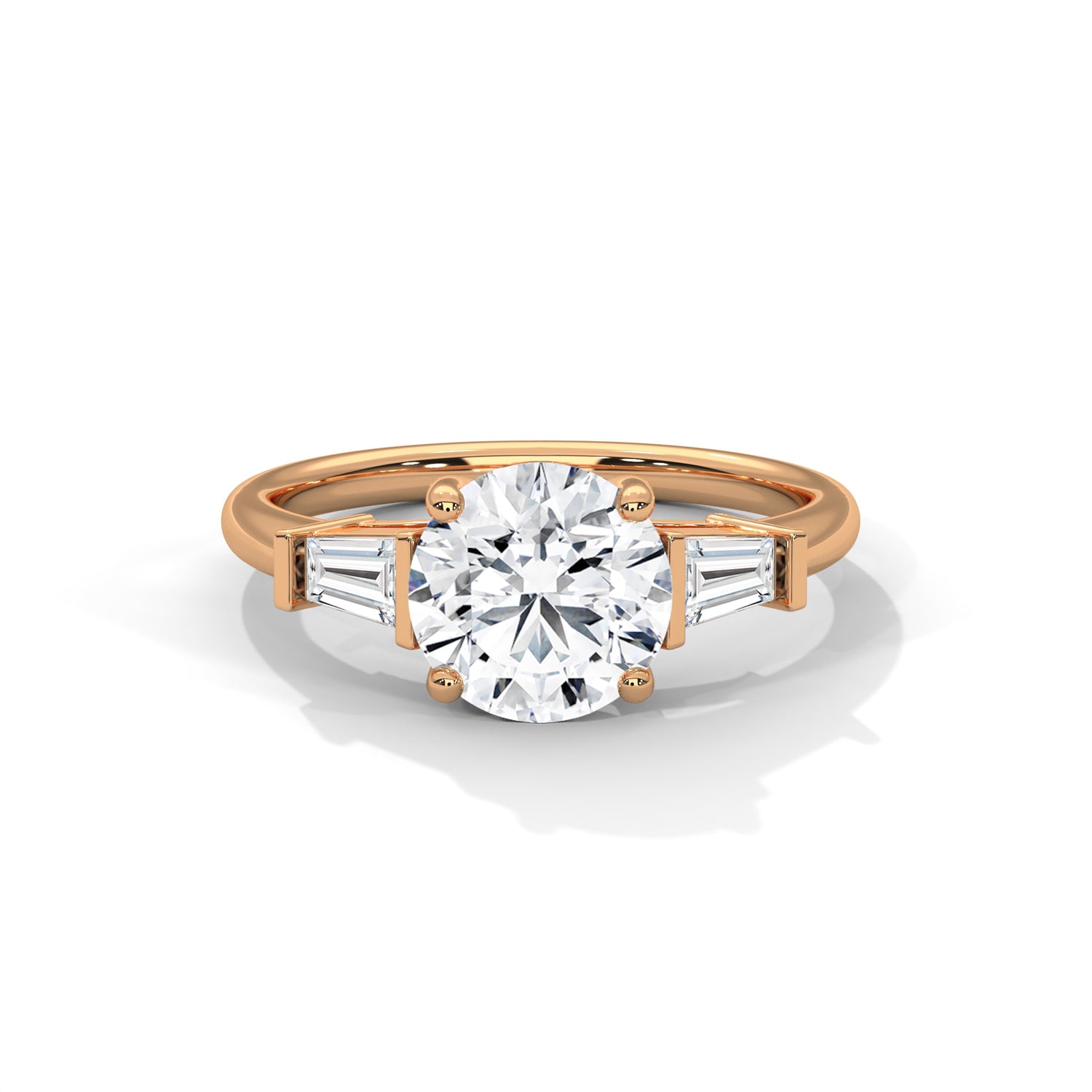 Braylee Round Solitaire Ring