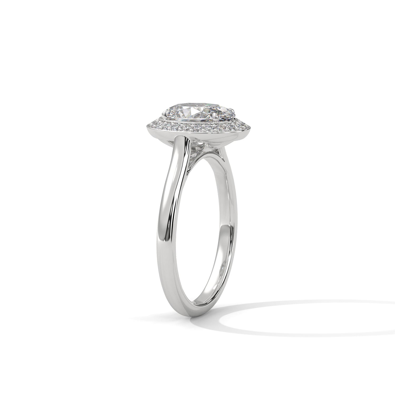 Elisabeth Oval Solitaire Ring