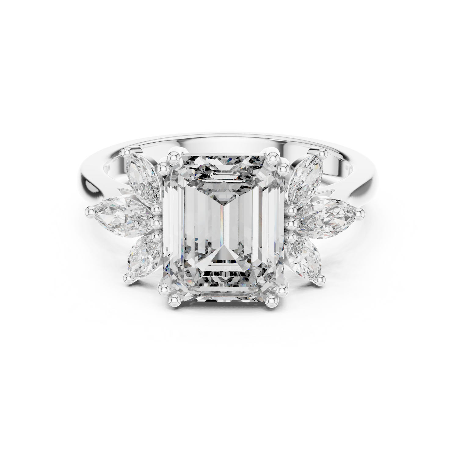 Aurora Solitaire Ring