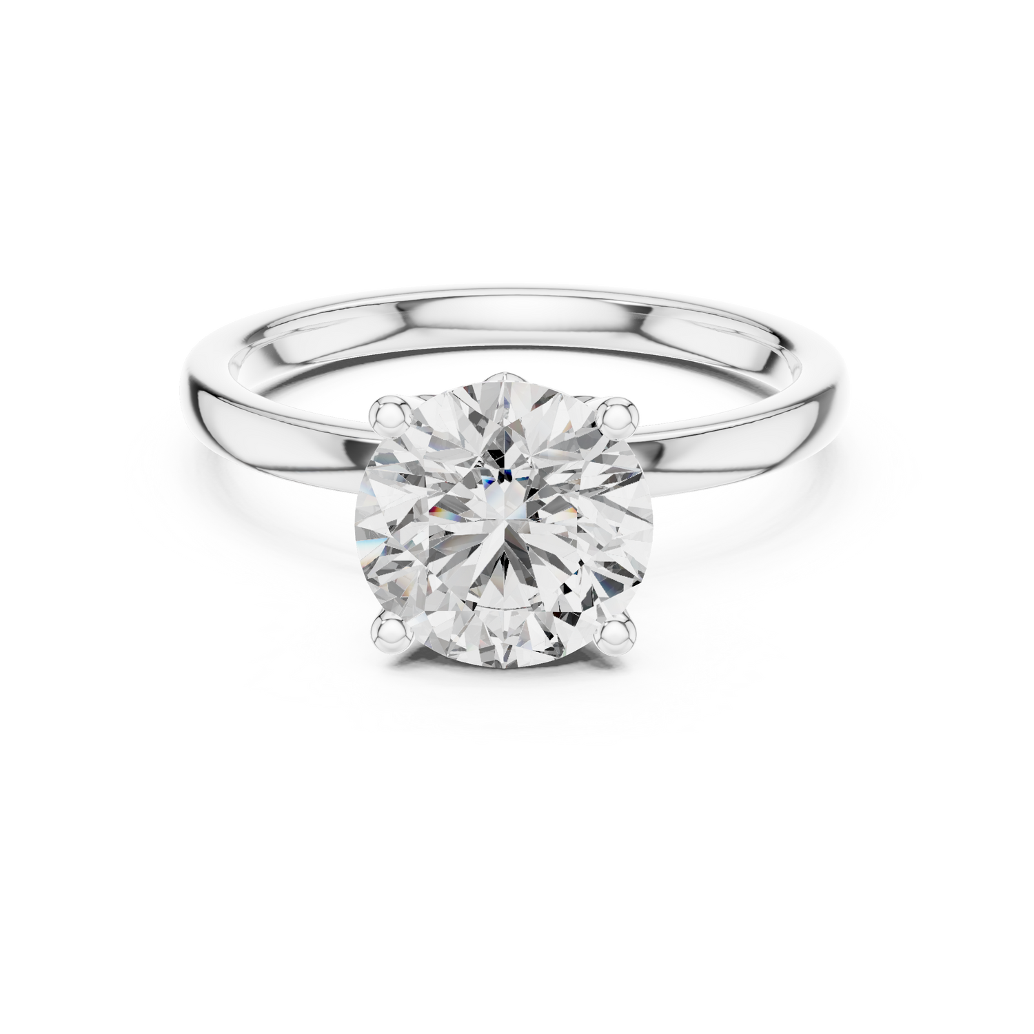Willow Solitaire Ring