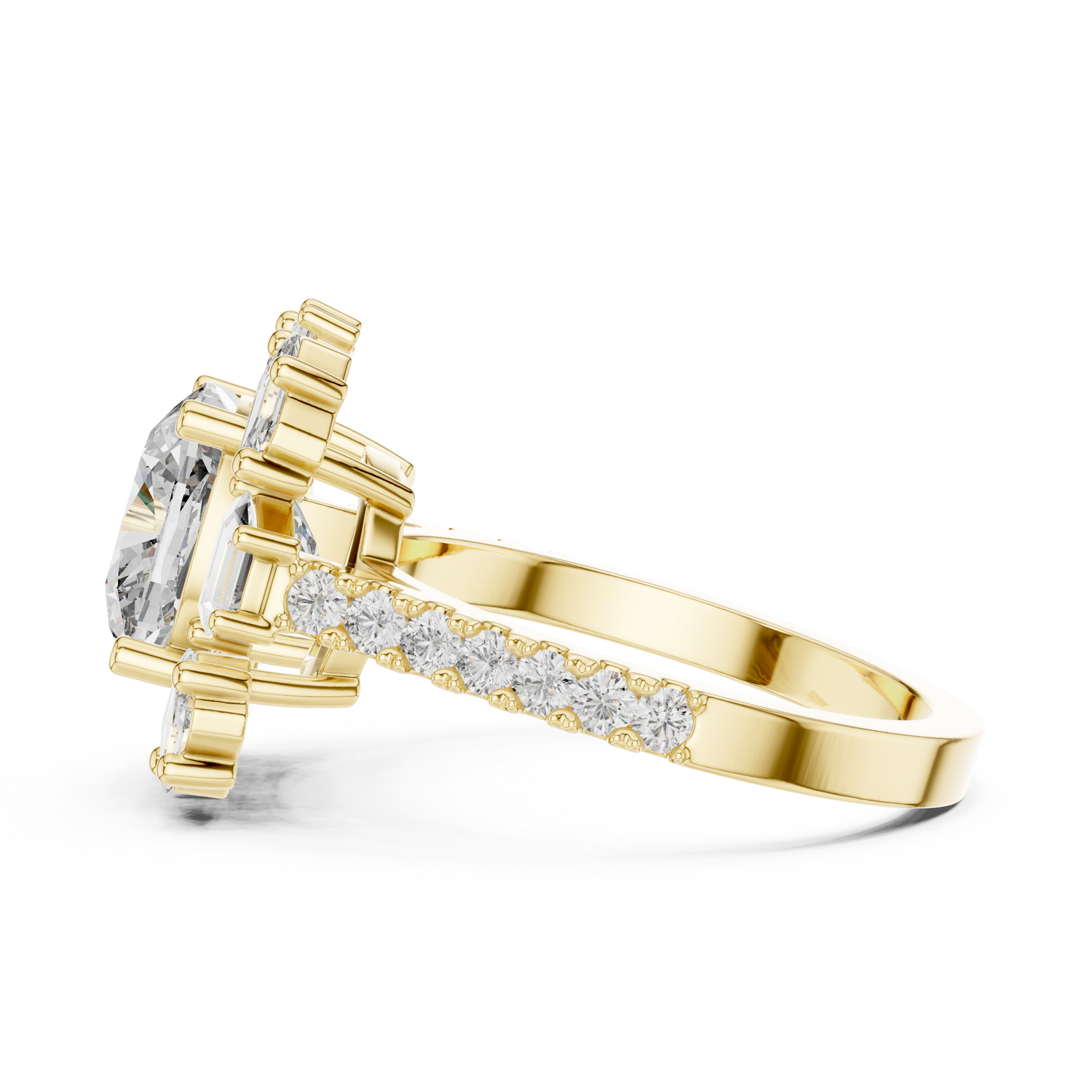 Ruby Solitaire Ring