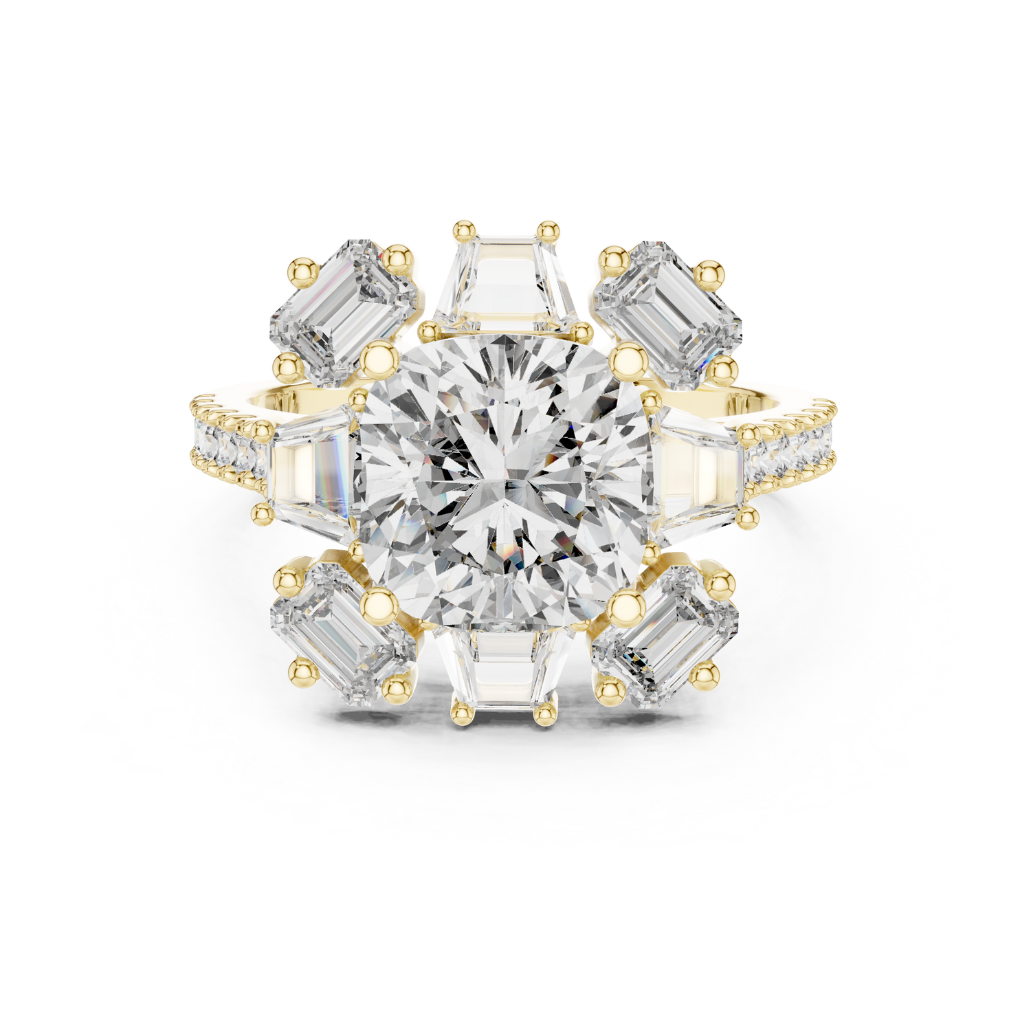 Ruby Solitaire Ring
