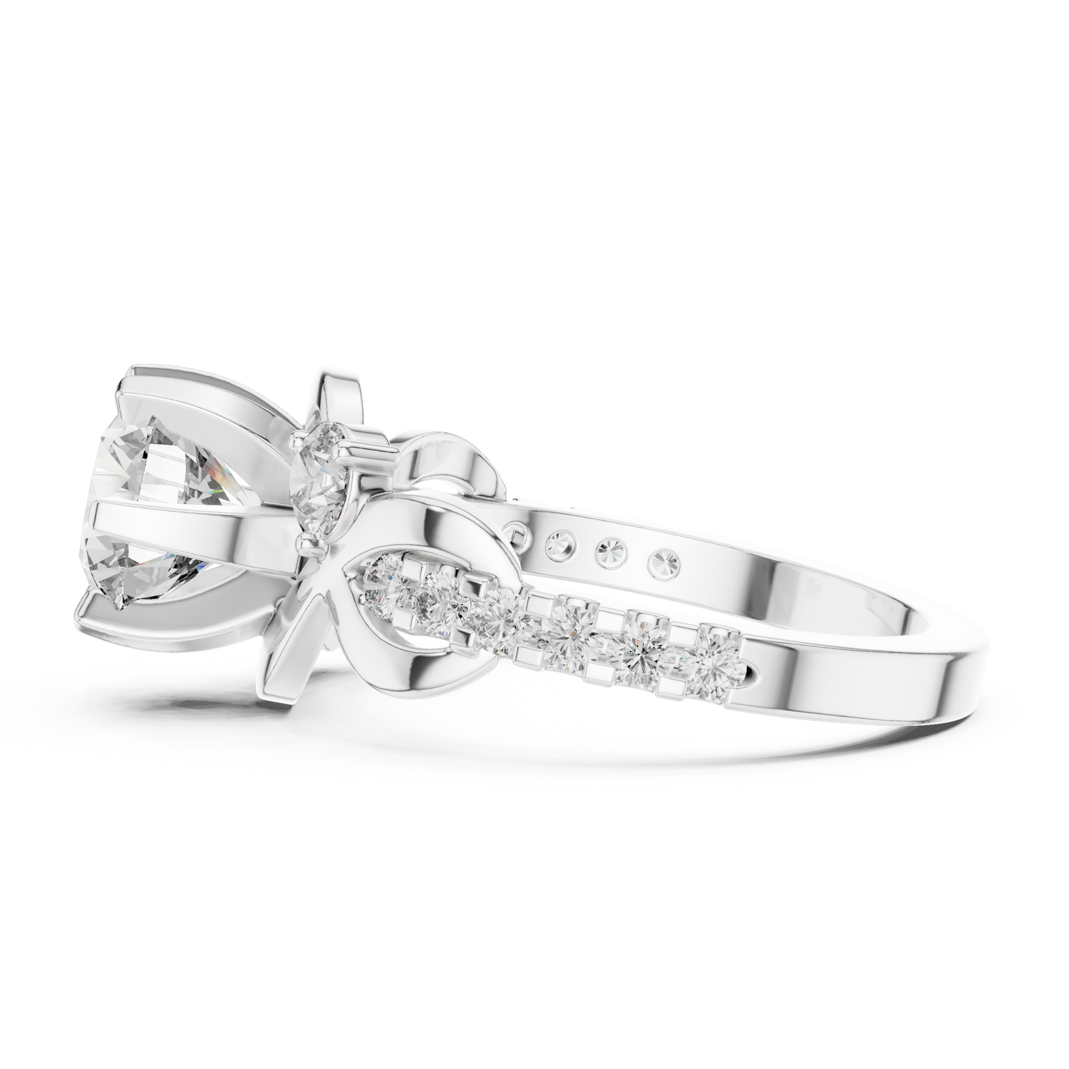 Ivy Solitaire Ring