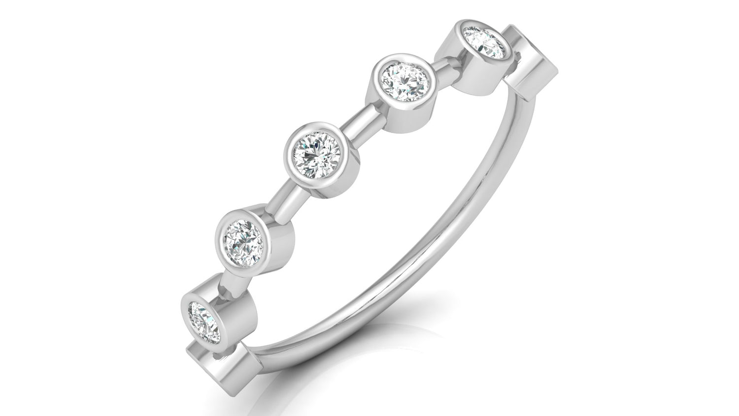 Flora Diamond Band
