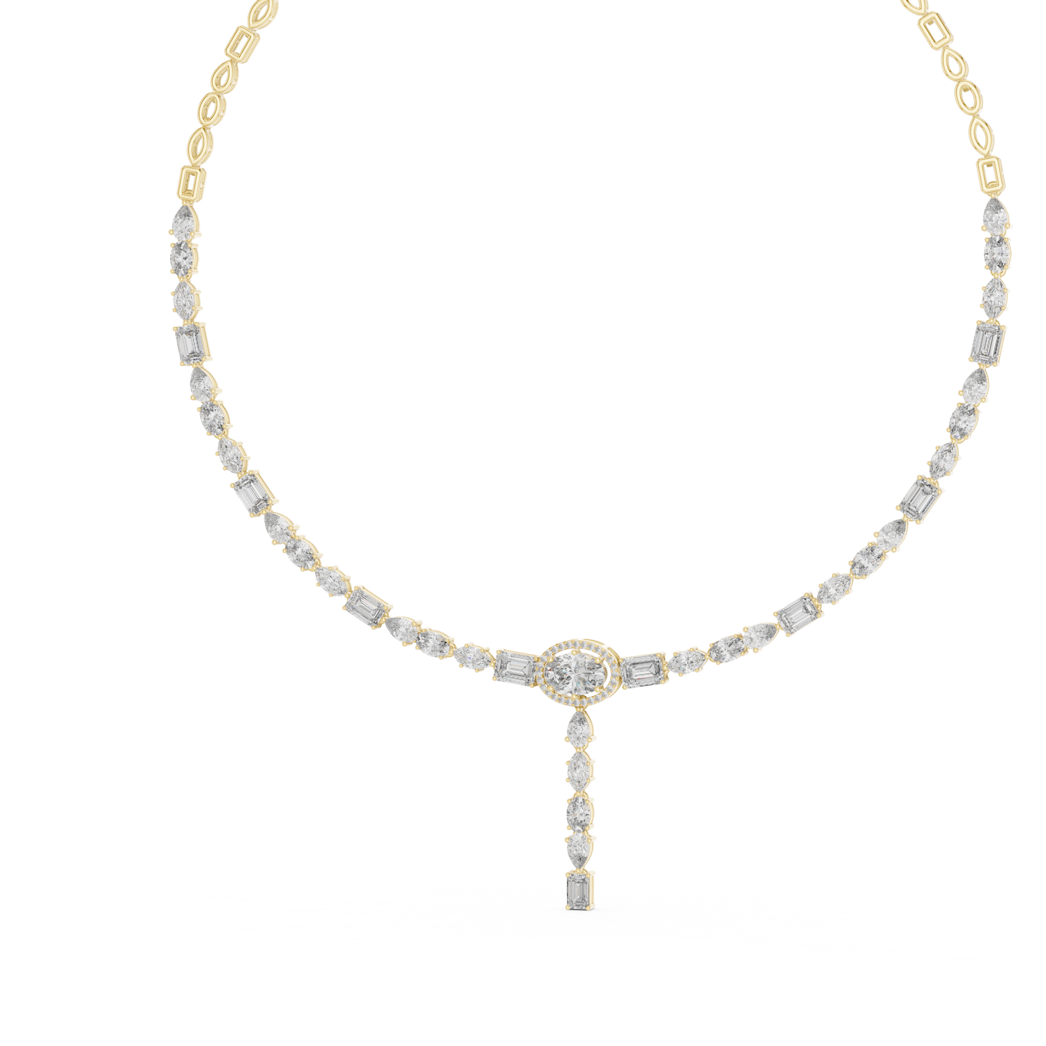 Aaliyah Diamond Necklace