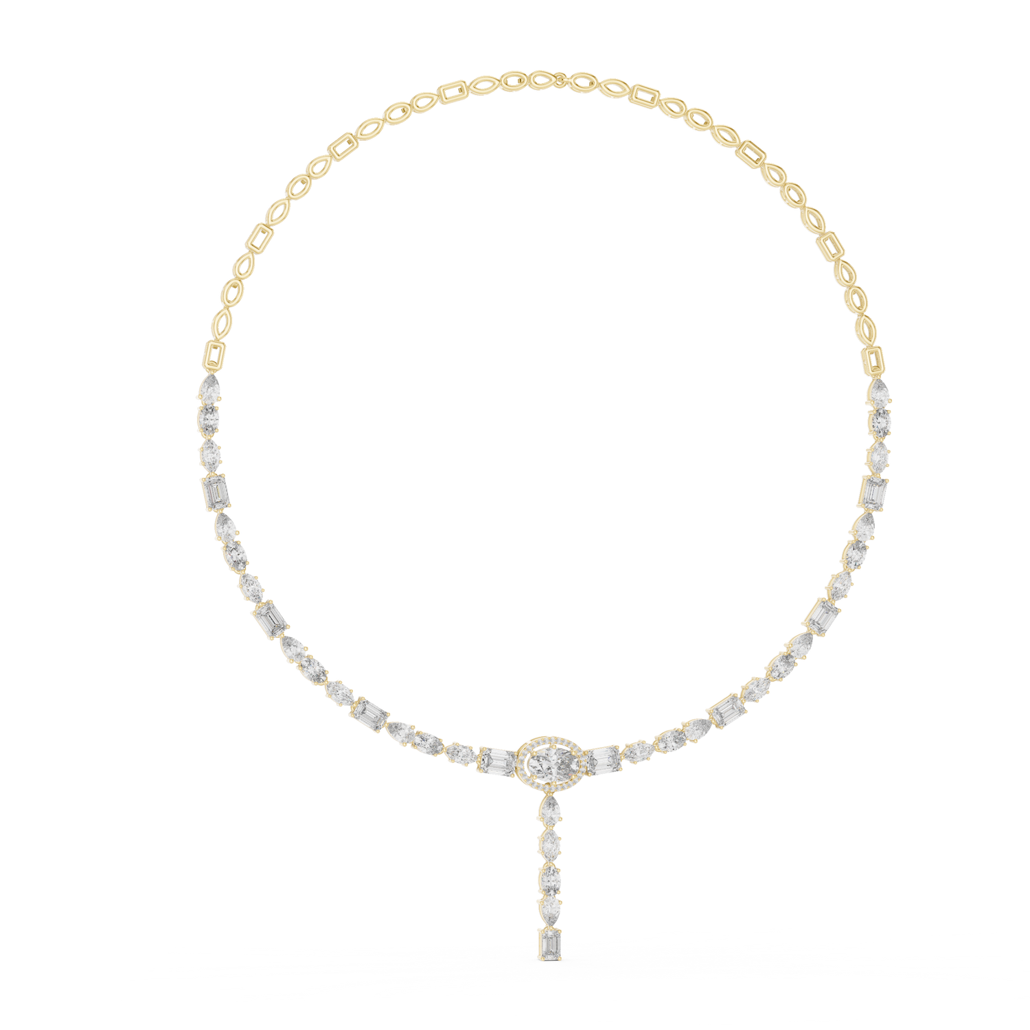 Aaliyah Diamond Necklace