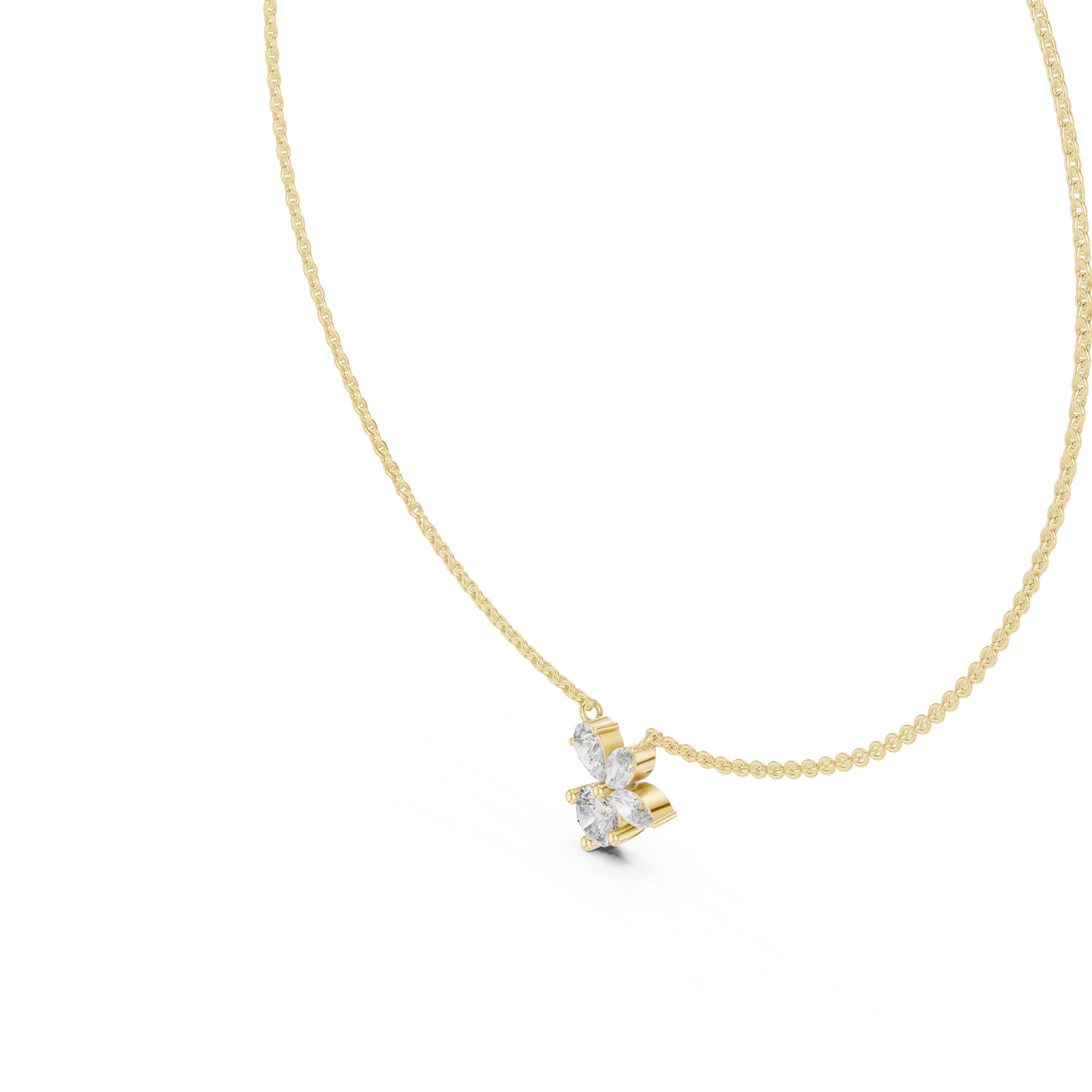 Katniss Diamond Pendant