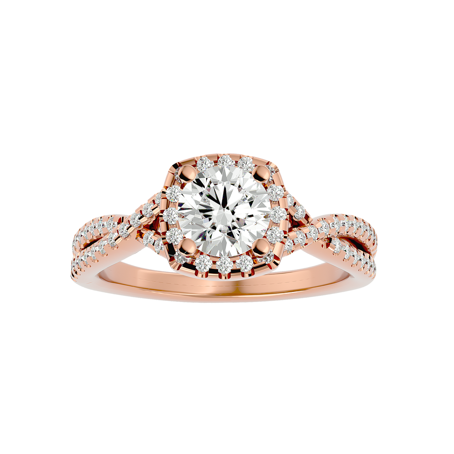 Camilla Diamond Halo Ring