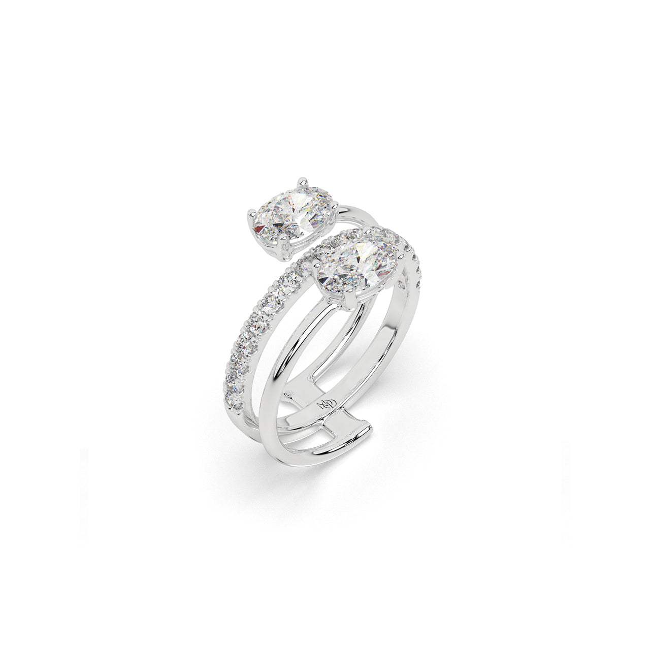 Oval Twin Flame