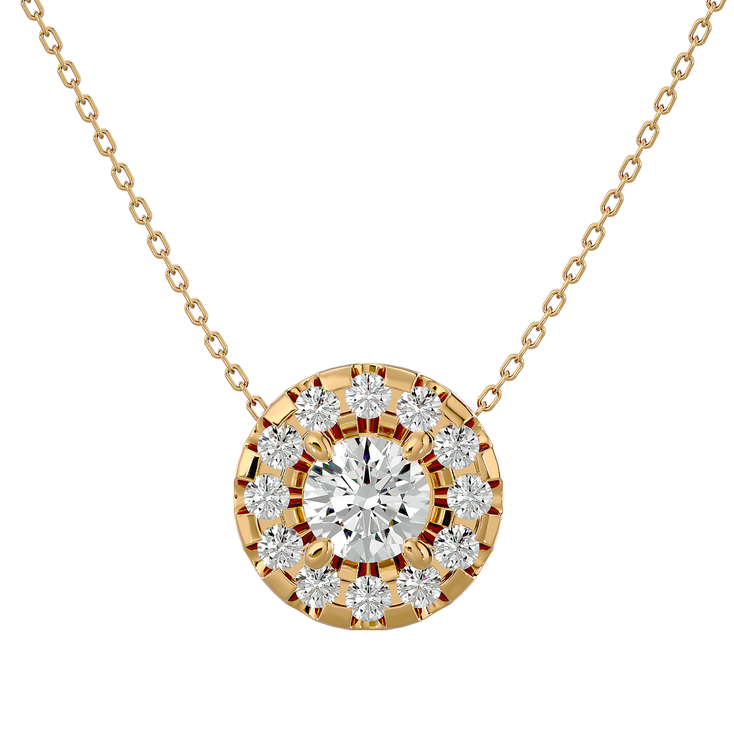 Diane Solitaire Pendant