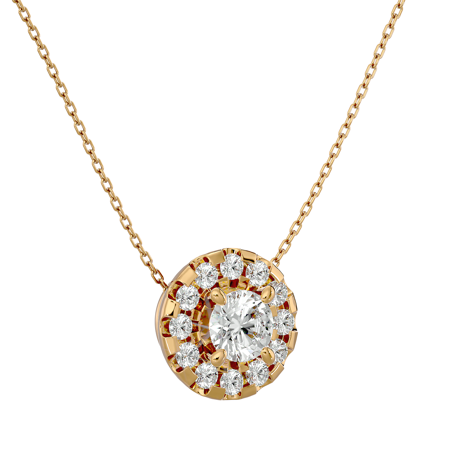 Diane Solitaire Pendant