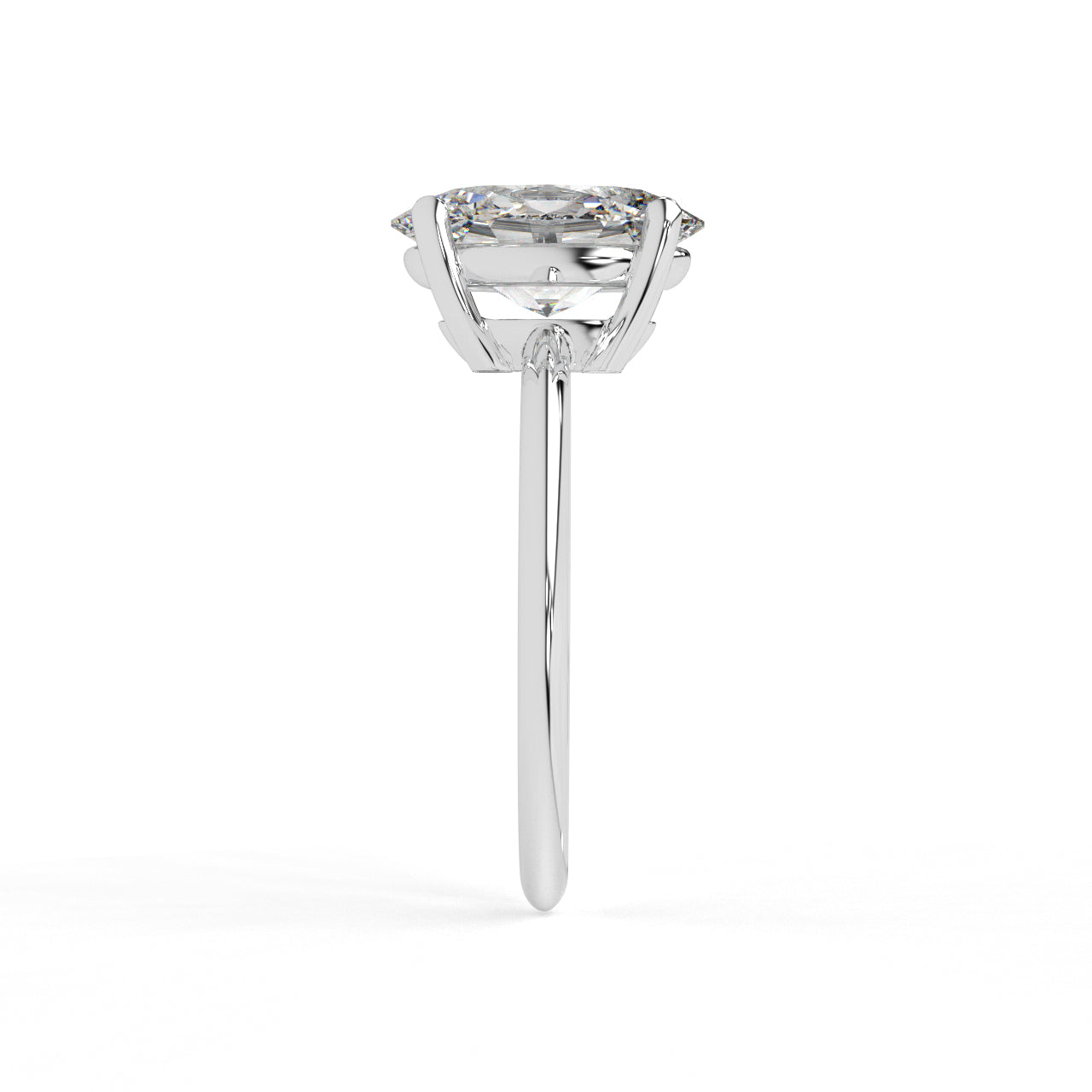 2.2 Ct Oval Solitaire Ring