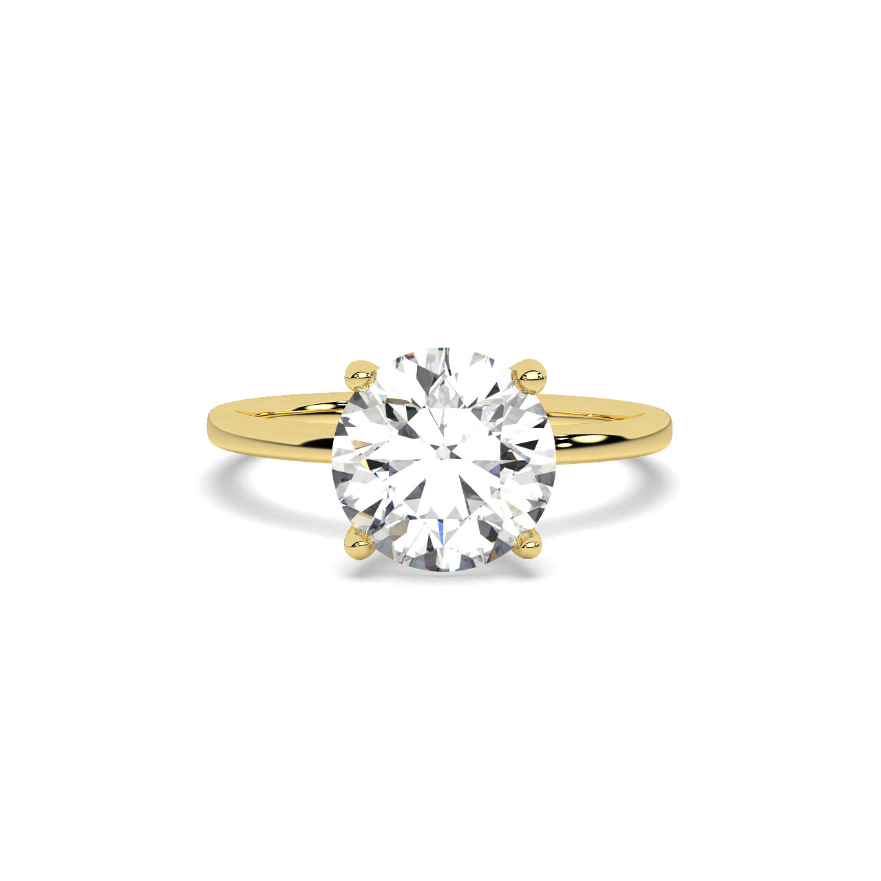 2.3 Ct Round Solitaire Ring