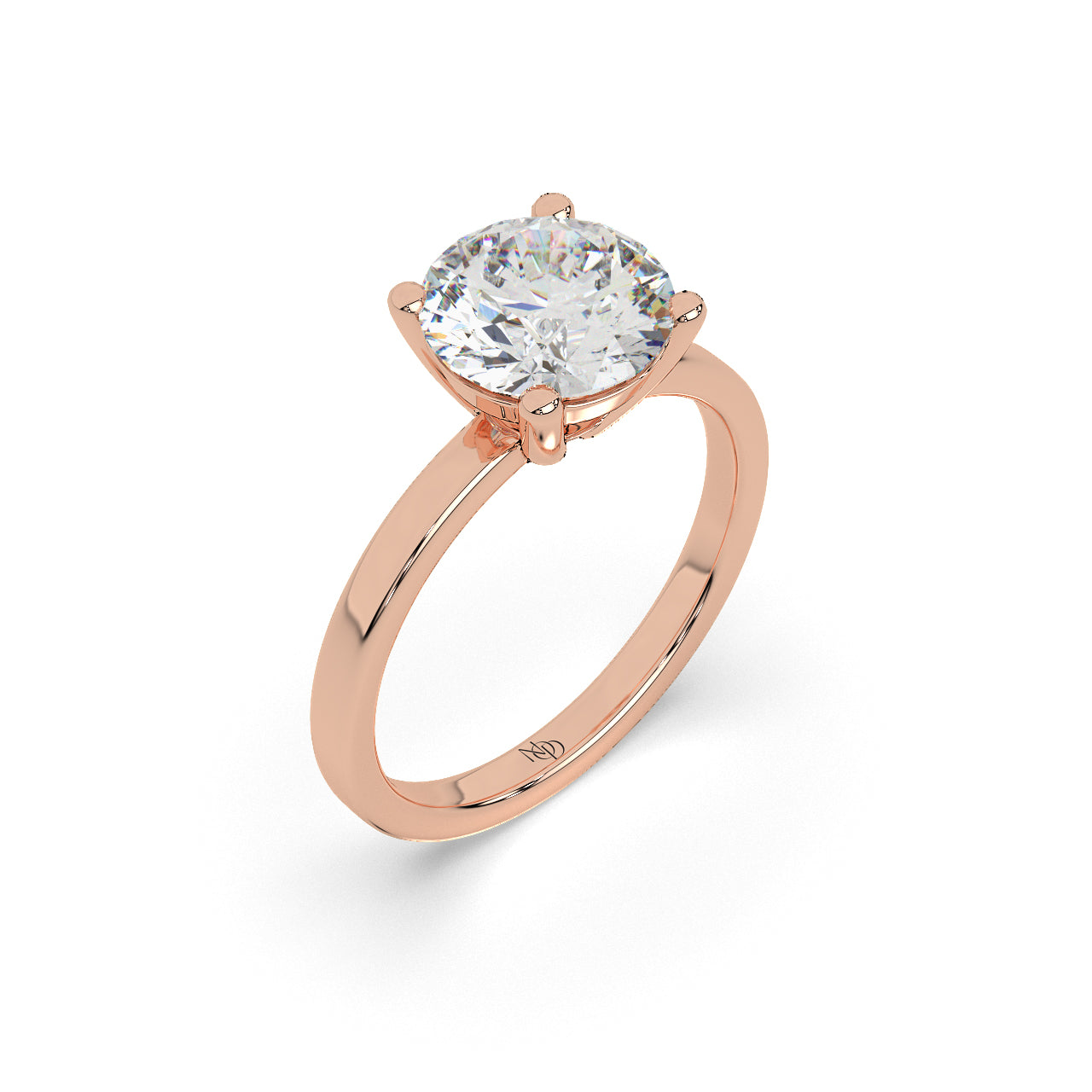 2 Ct Round Solitaire Ring